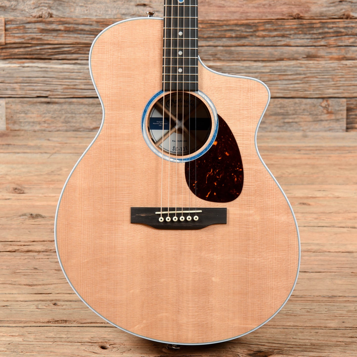 Martin Road Series SC-13E Natural Acoustic Guitars / Dreadnought