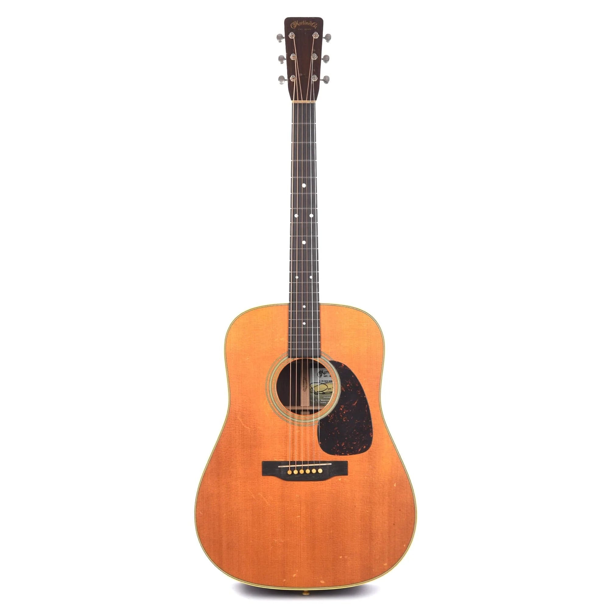 Martin Signature Rich Robinson D-28 Aged Sitka/Rosewood Natural Acoustic Guitars / Dreadnought