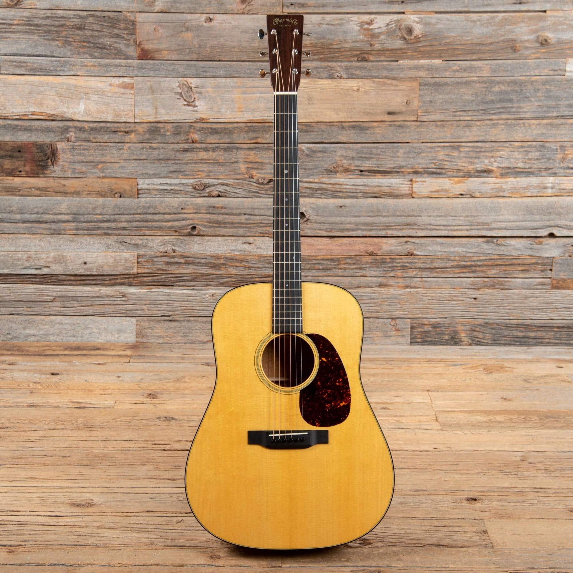 Martin Standard Series D-18 Natural 2017 Acoustic Guitars / Dreadnought