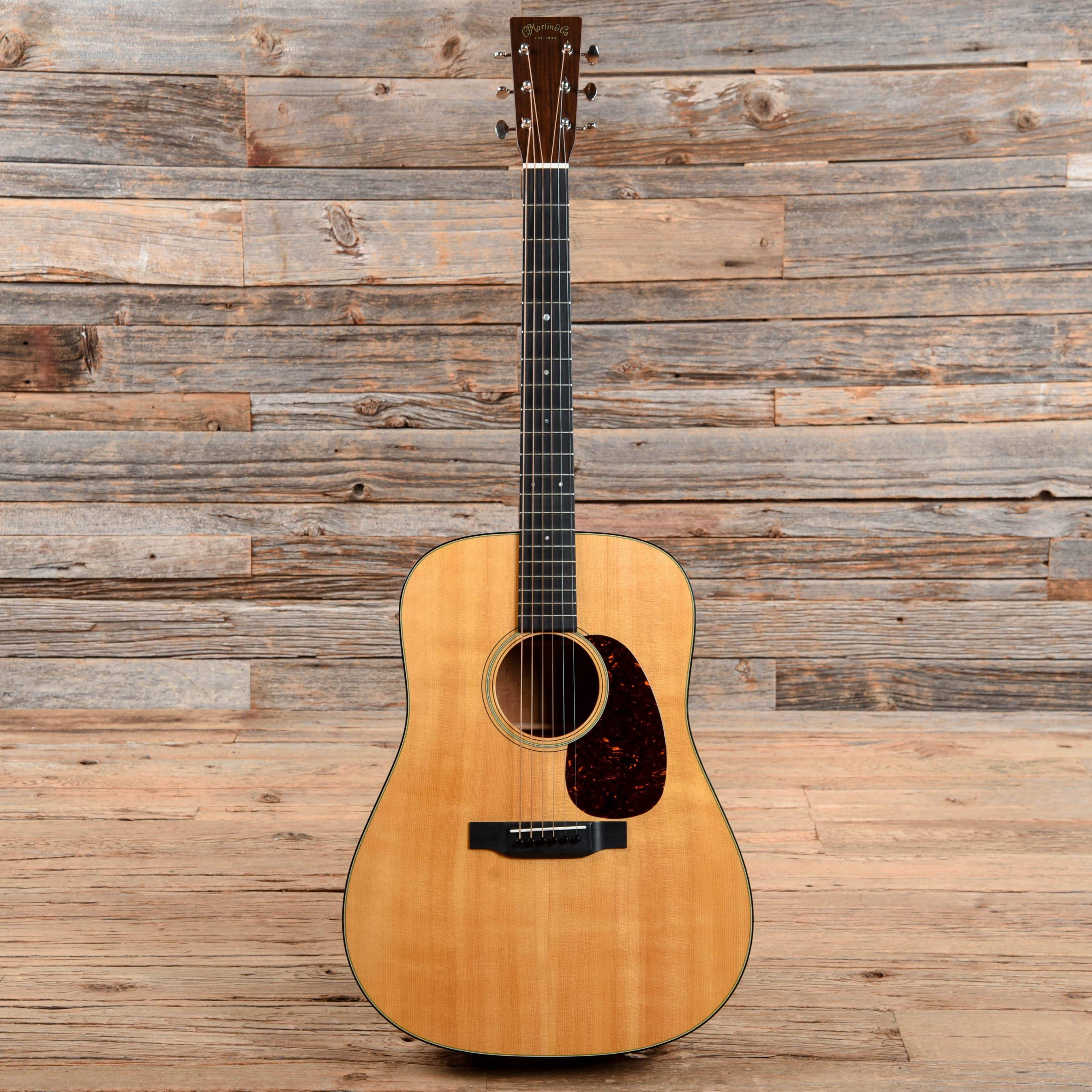 Martin Standard Series D-18 Reimagined Natural 2018 Acoustic Guitars / Dreadnought