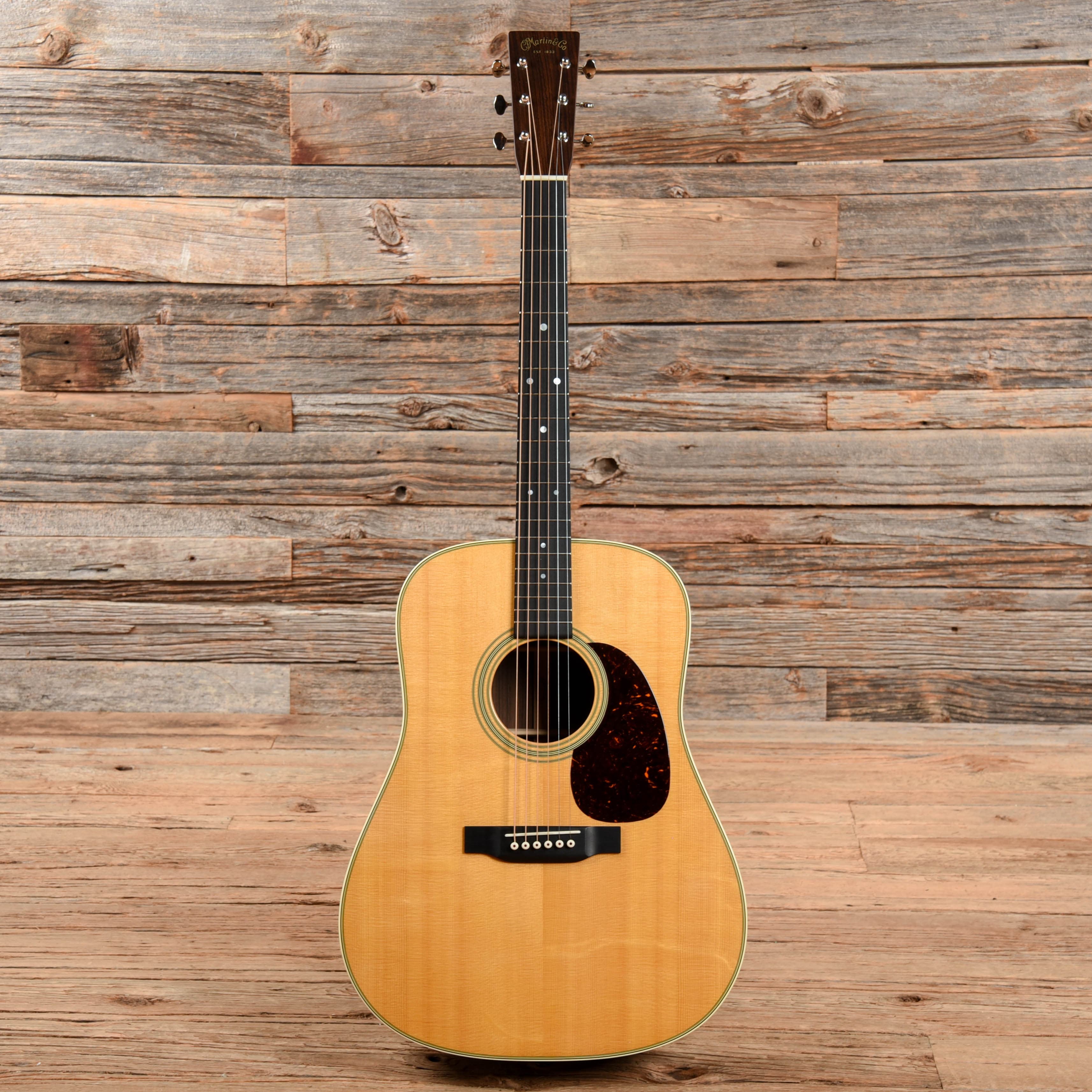 Martin Standard Series D-28 Natural 2018 Acoustic Guitars / Dreadnought