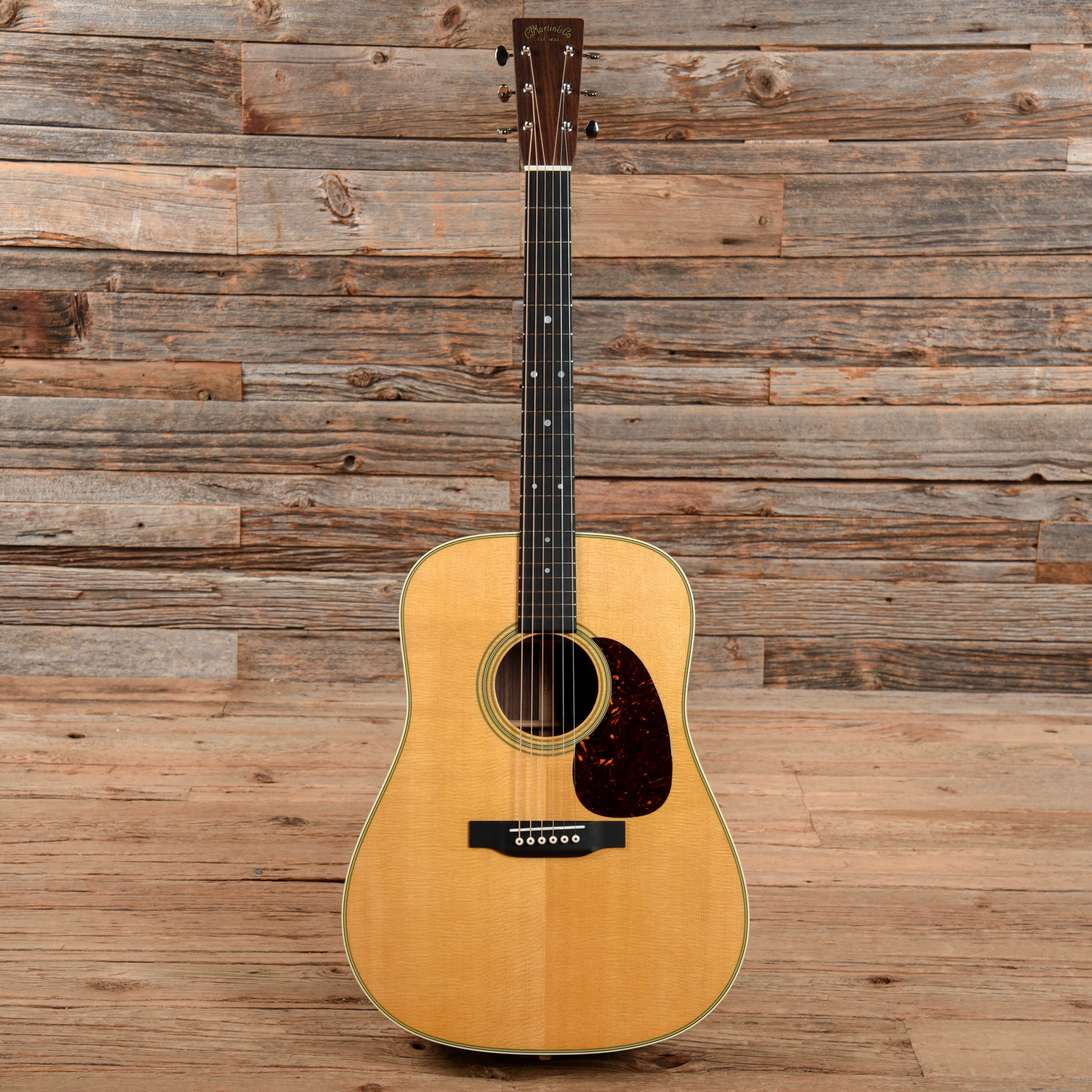 Martin Standard Series D-28 Natural 2019 Acoustic Guitars / Dreadnought