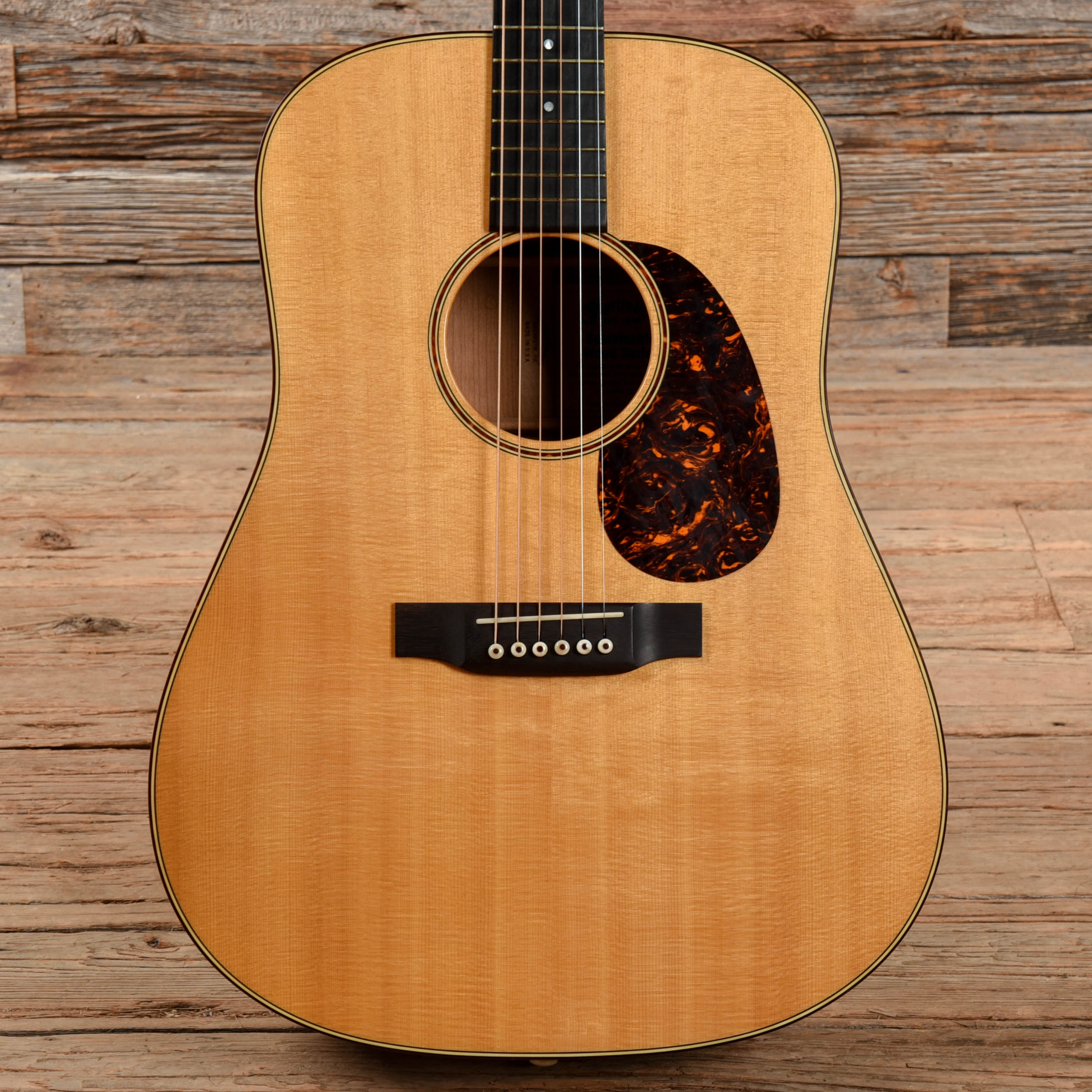 Martin Sustainable Wood Series SWDGT Natural 2013 Acoustic Guitars / Dreadnought
