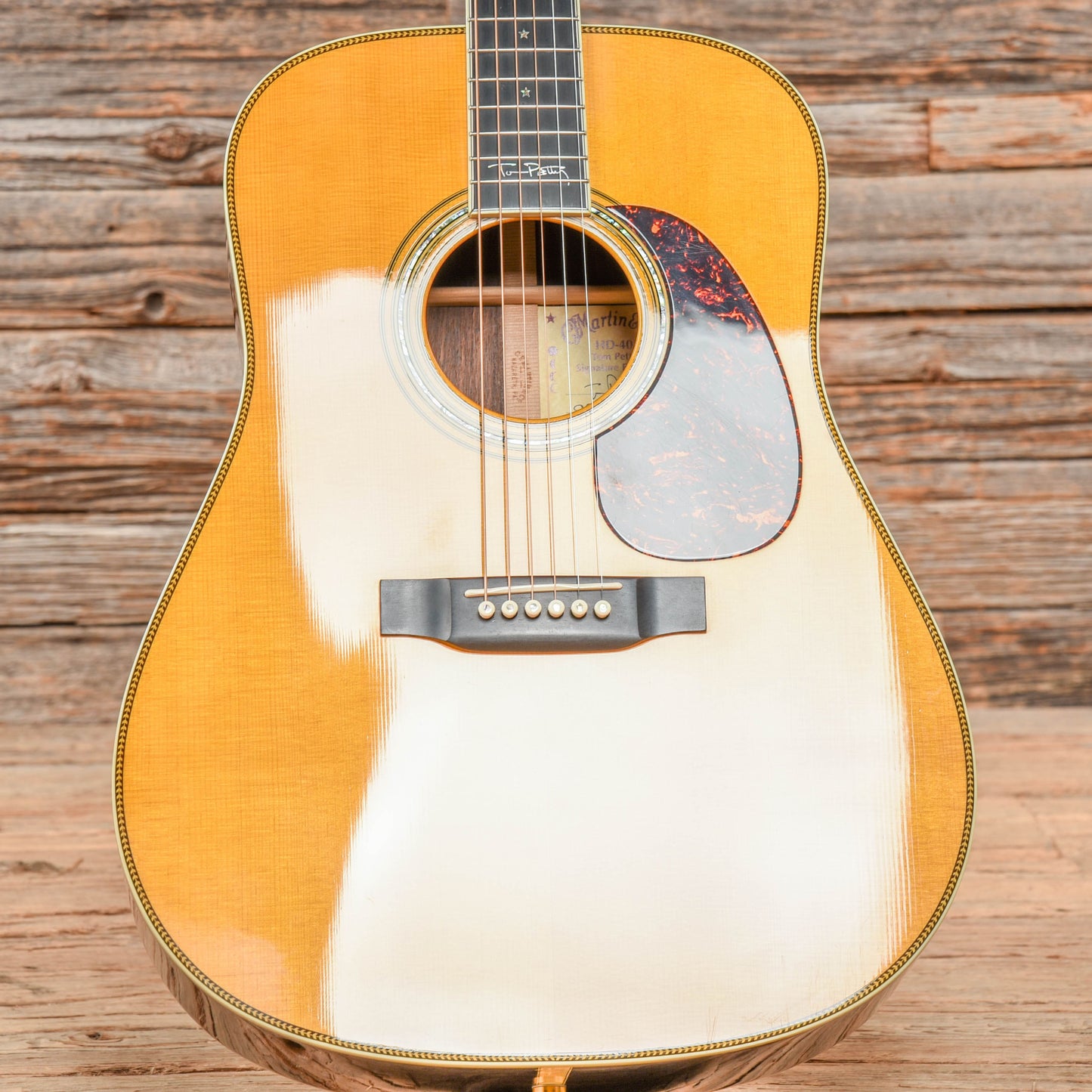 Martin Tom Petty HD-40 Natural 2004 Acoustic Guitars / Dreadnought