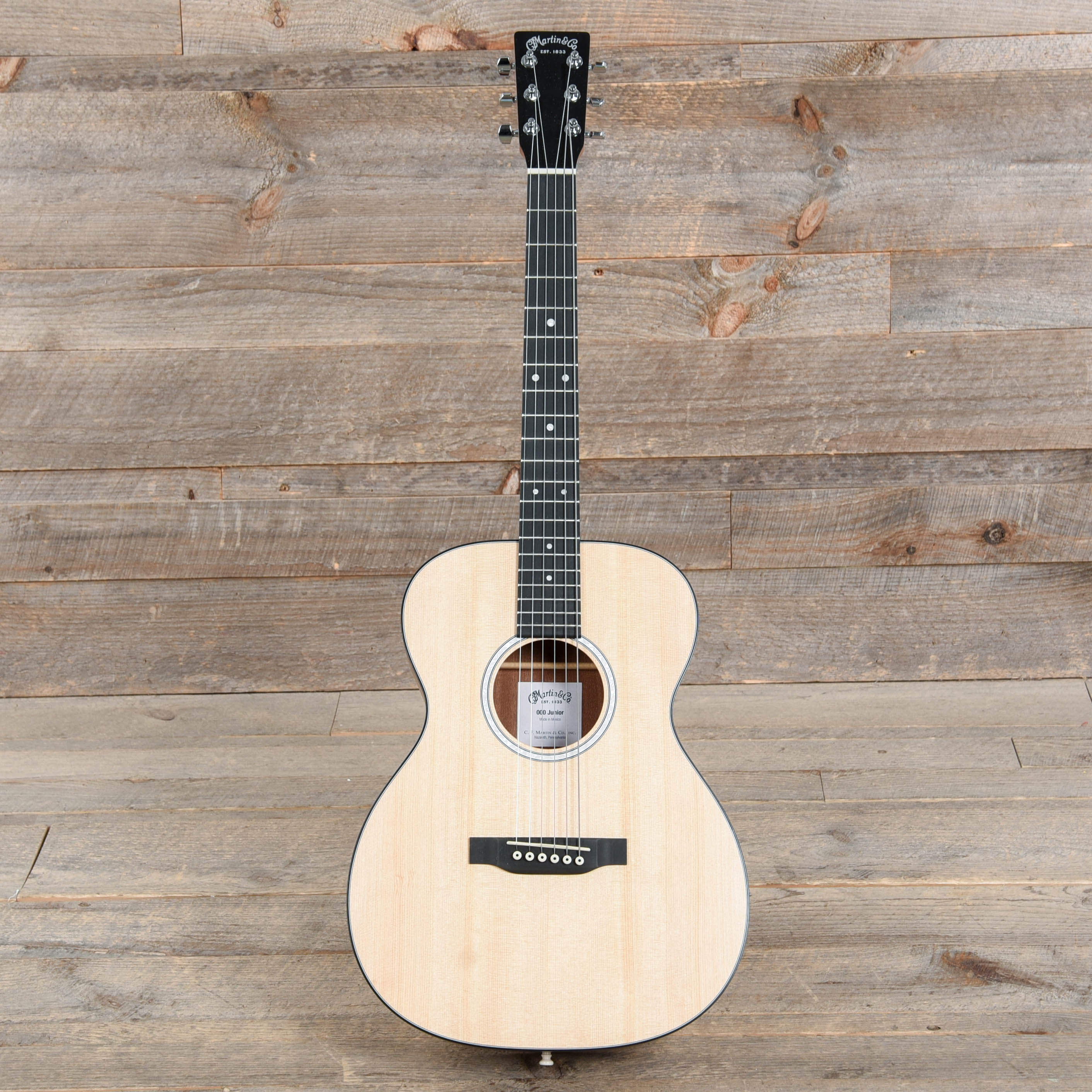 Martin 000 Jr-10L Satin Sitka/Sapele LEFTY Acoustic Guitars / Left-Handed