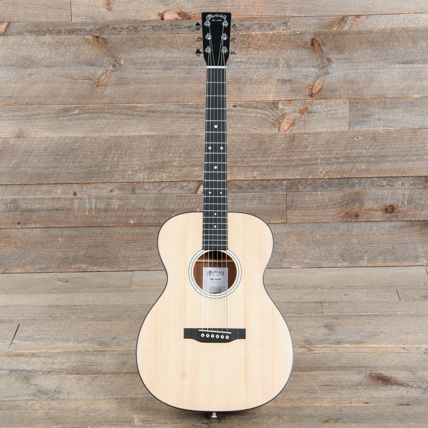 Martin 000 Jr-10L Satin Sitka/Sapele LEFTY Acoustic Guitars / Left-Handed