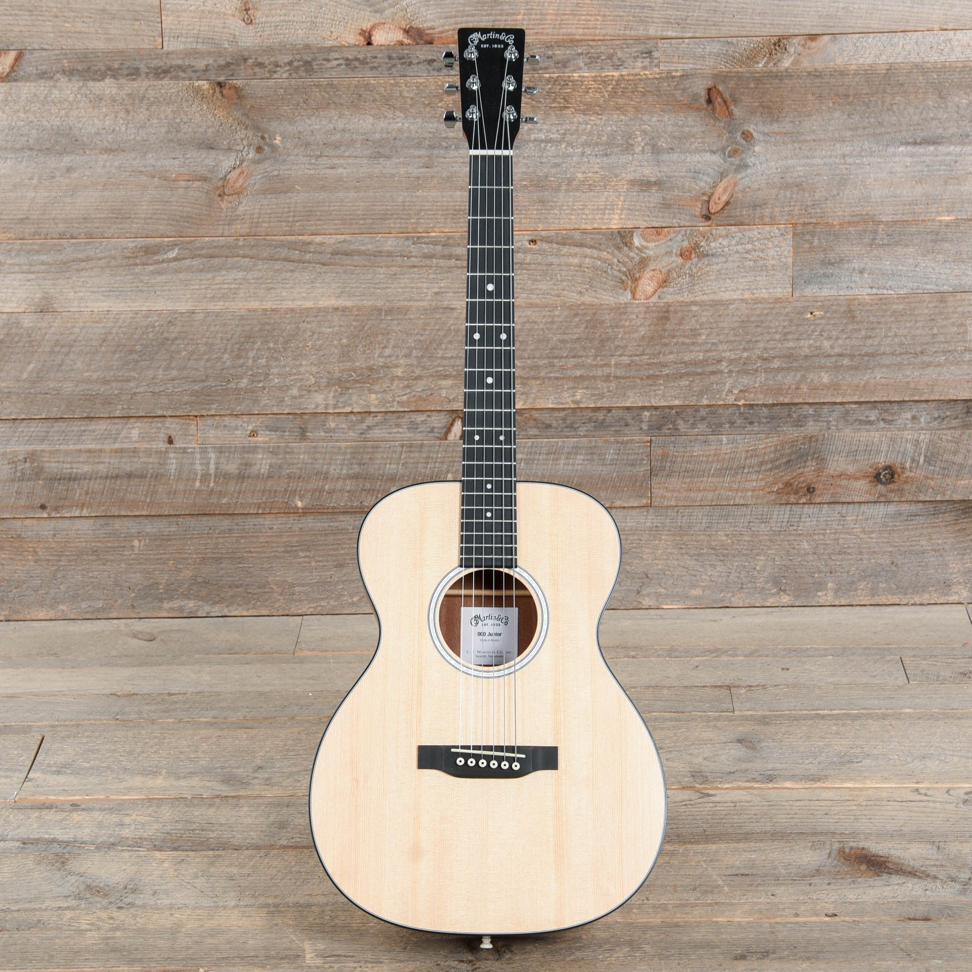 Martin 000 Jr-10L Satin Sitka/Sapele LEFTY Acoustic Guitars / Left-Handed