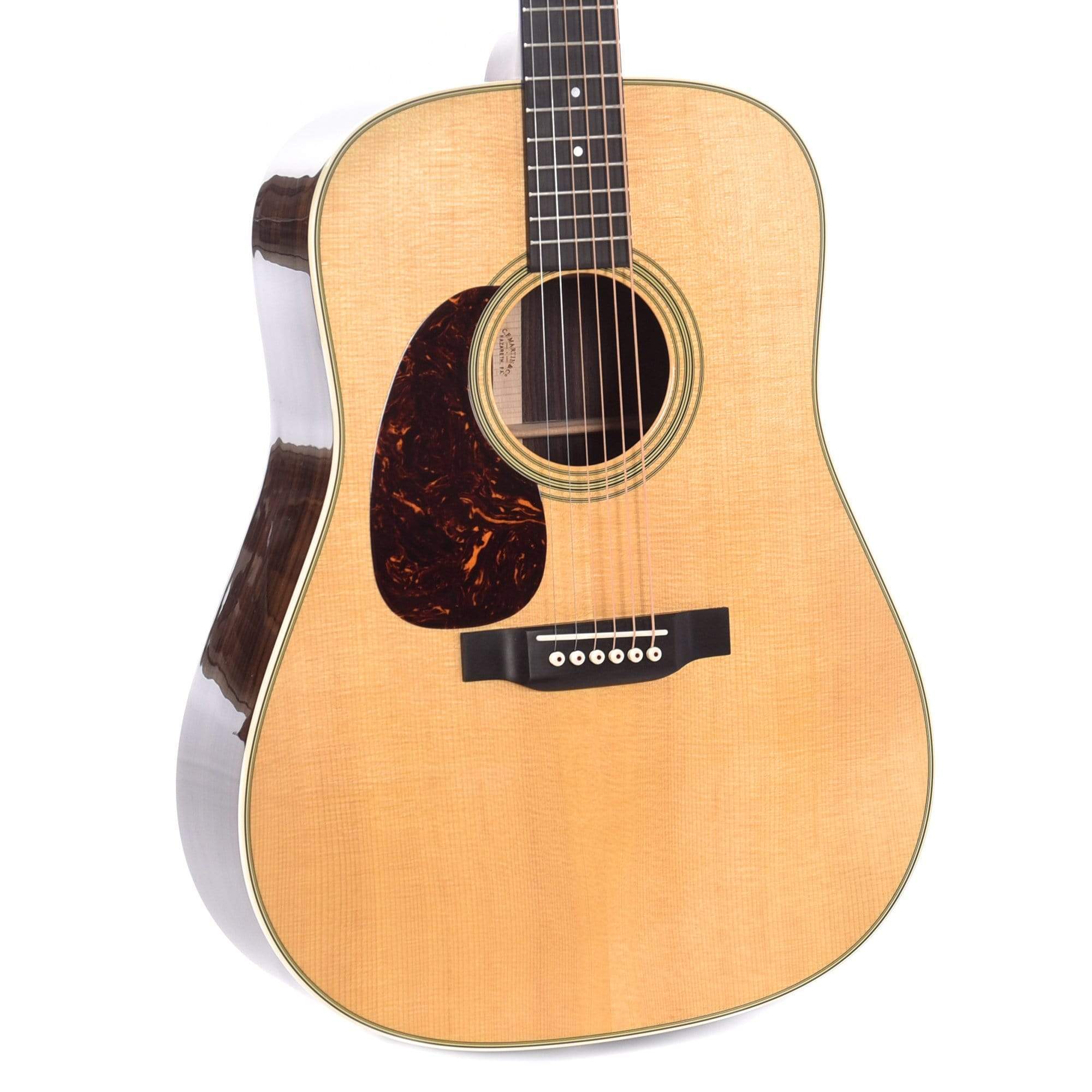 Martin D-28 Dreadnought Sitka Spruce/East Indian Rosewood LEFTY NAMM Booth 2020 Acoustic Guitars / Left-Handed