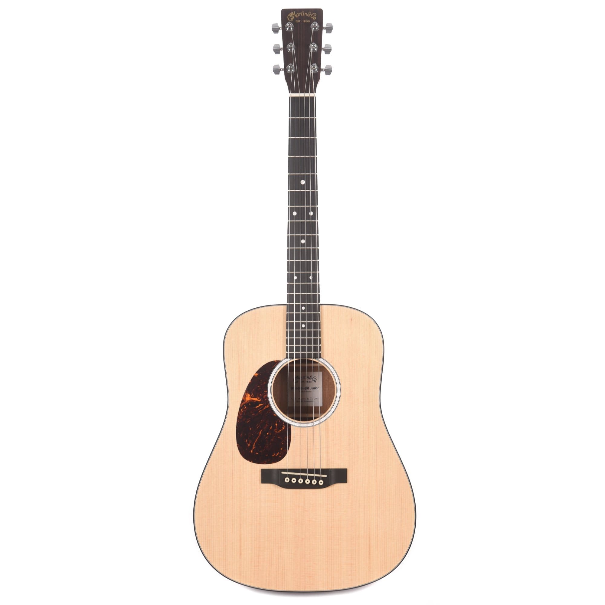 Martin D Jr-10 Satin Sitka/Sapele LEFTY Acoustic Guitars / Left-Handed