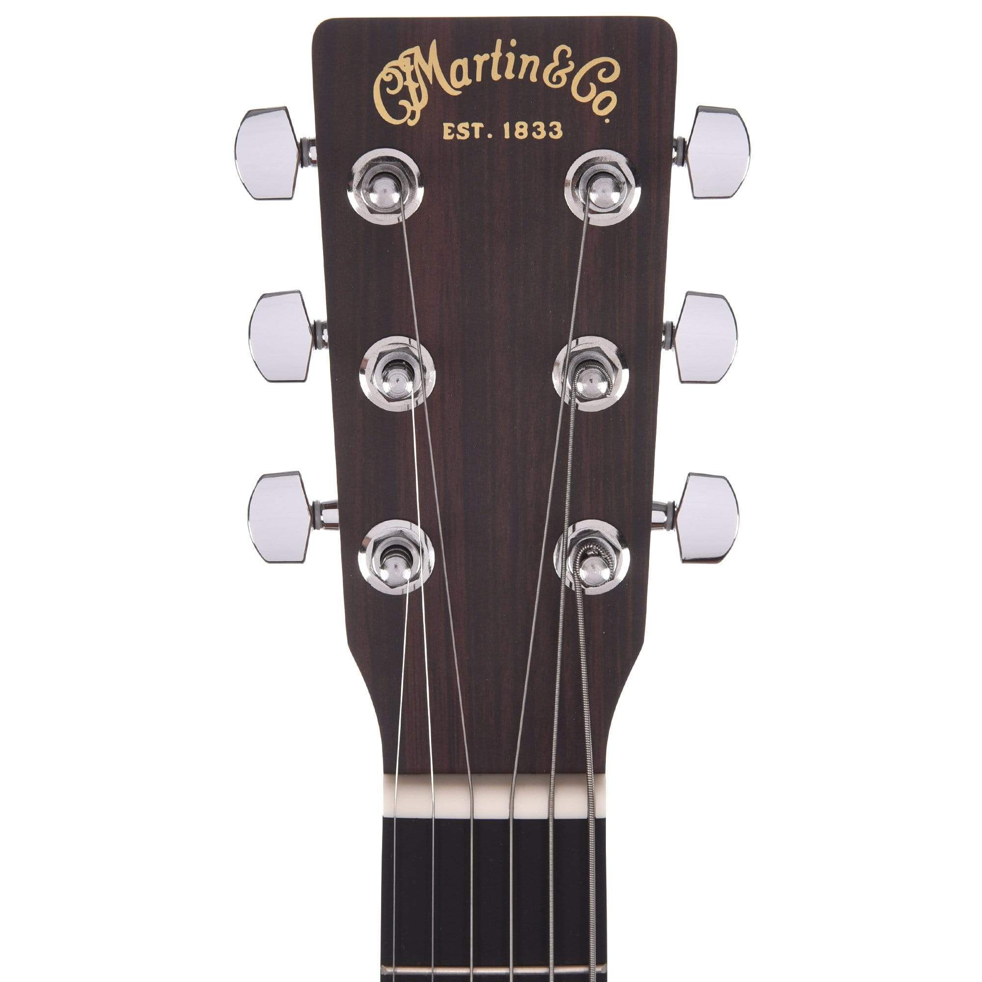 Martin D Jr-10E Satin Sapele/Sapele LEFTY w/ Electronics Acoustic Guitars / Left-Handed