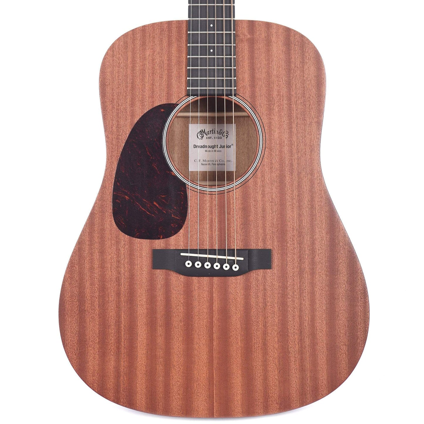 Martin Dreadnought Junior 2A Solid Sapele Left-Handed Acoustic Guitars / Left-Handed
