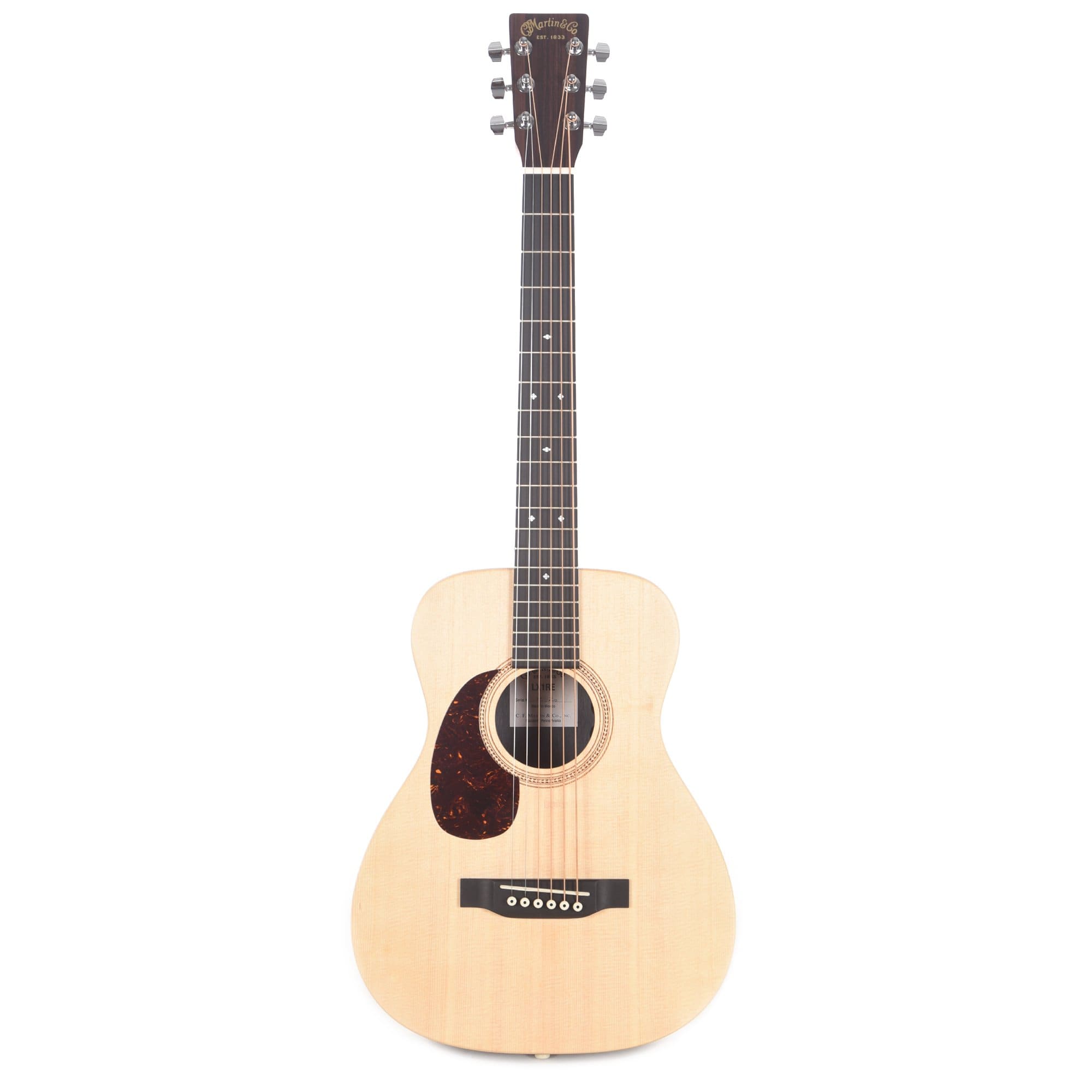 Martin LX1RE Solid Sitka Spruce/Rosewood HPL w/Sonitone LEFTY Acoustic Guitars / Left-Handed