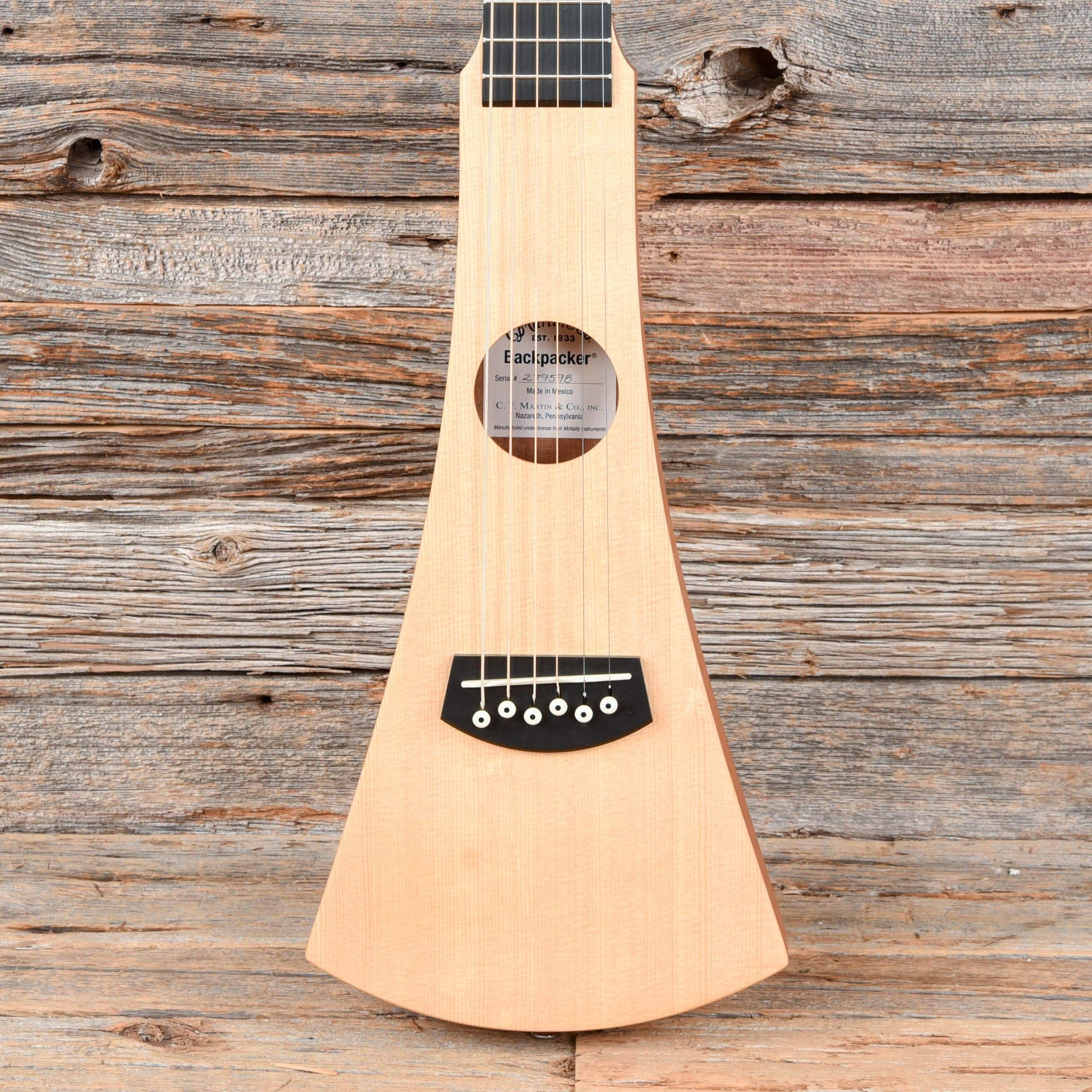 Martin Backpacker Natural Acoustic Guitars / Mini/Travel