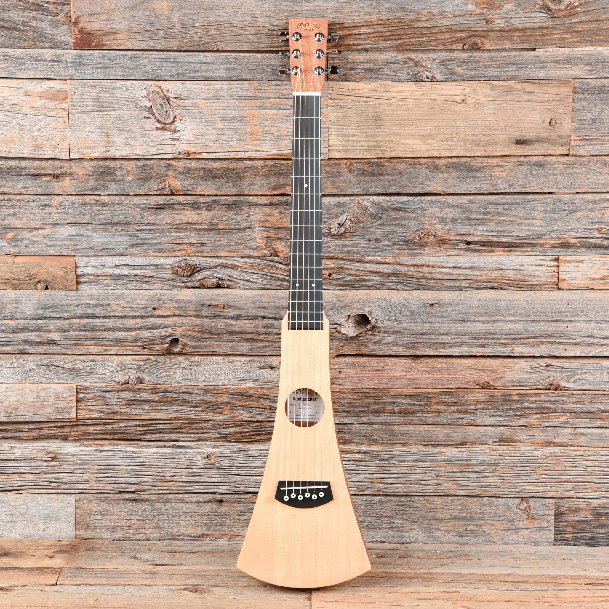 Martin Backpacker Natural Acoustic Guitars / Mini/Travel
