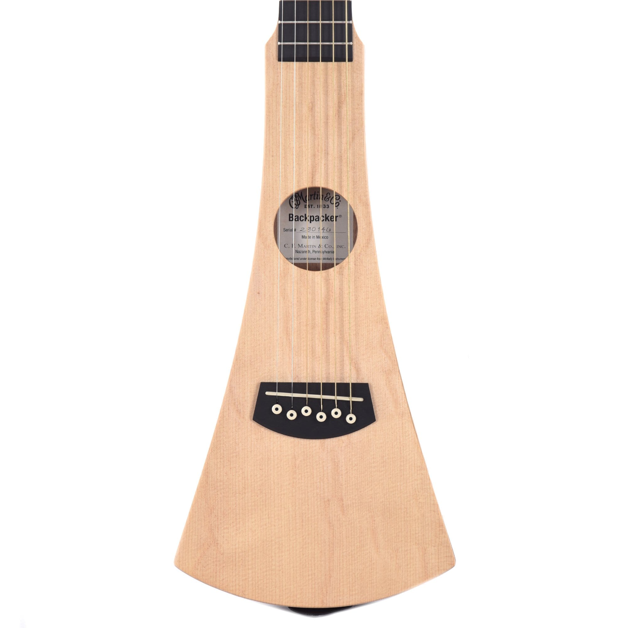 Martin Backpacker Steel String Lefty Acoustic Guitars / Mini/Travel