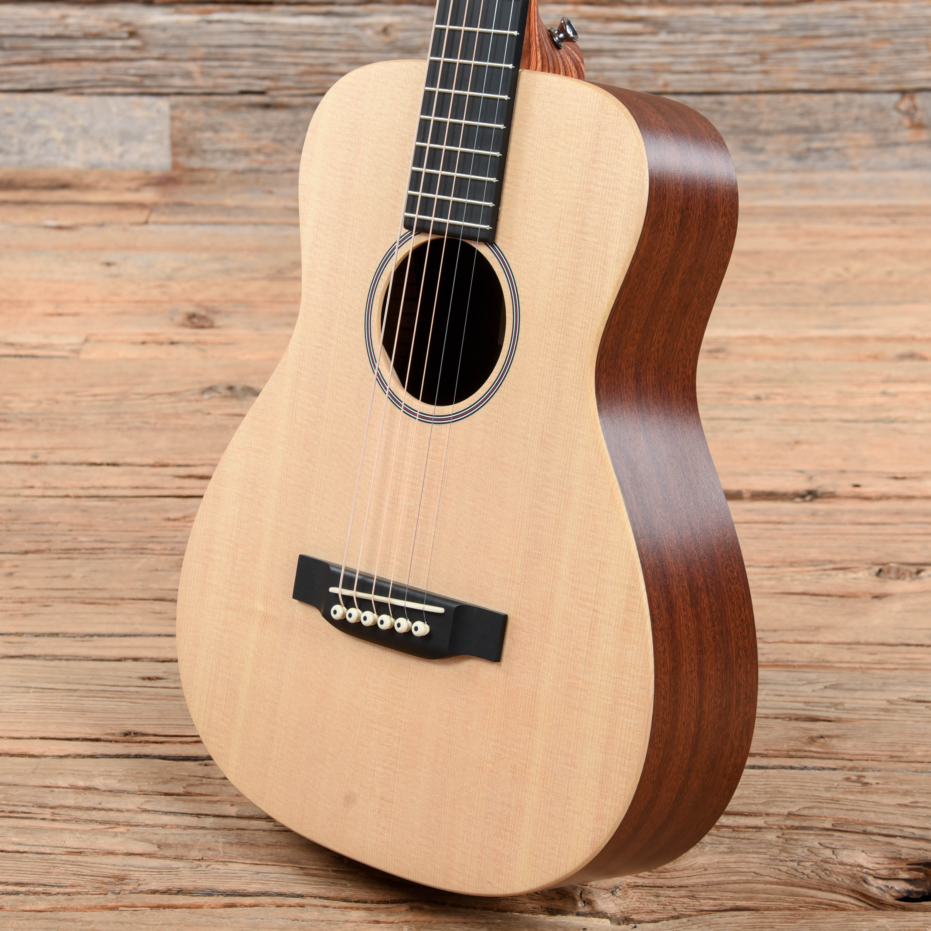 Martin LX1 Little Martin Solid Sitka Spruce/Mahogany HPL Natural Acoustic Guitars / Mini/Travel