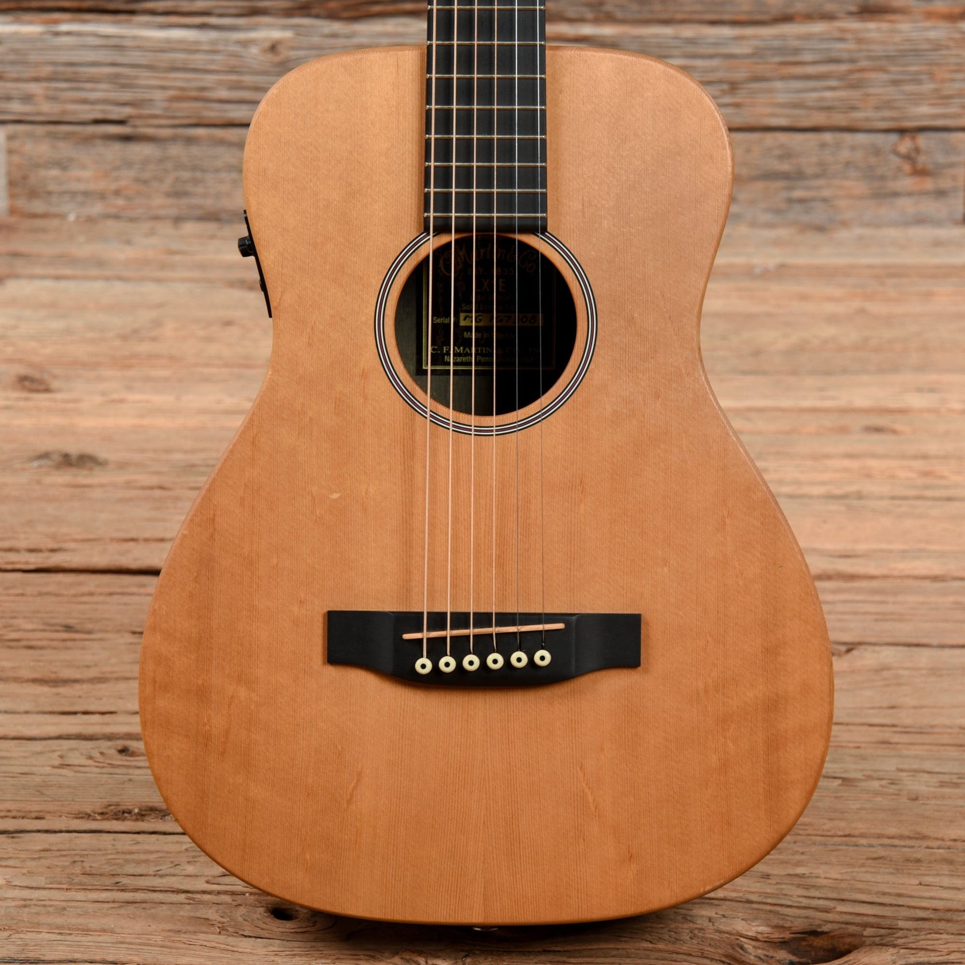 Martin LX1E Natural Acoustic Guitars / Mini/Travel