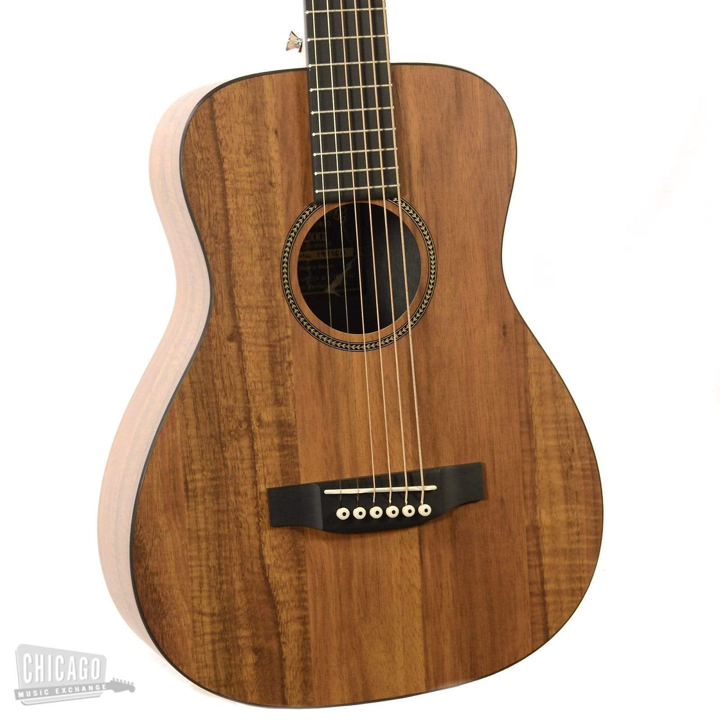 Martin LXK2 Little Martin Hawaiian Koa HPL LEFTY w/Gig Bag Acoustic Guitars / Mini/Travel