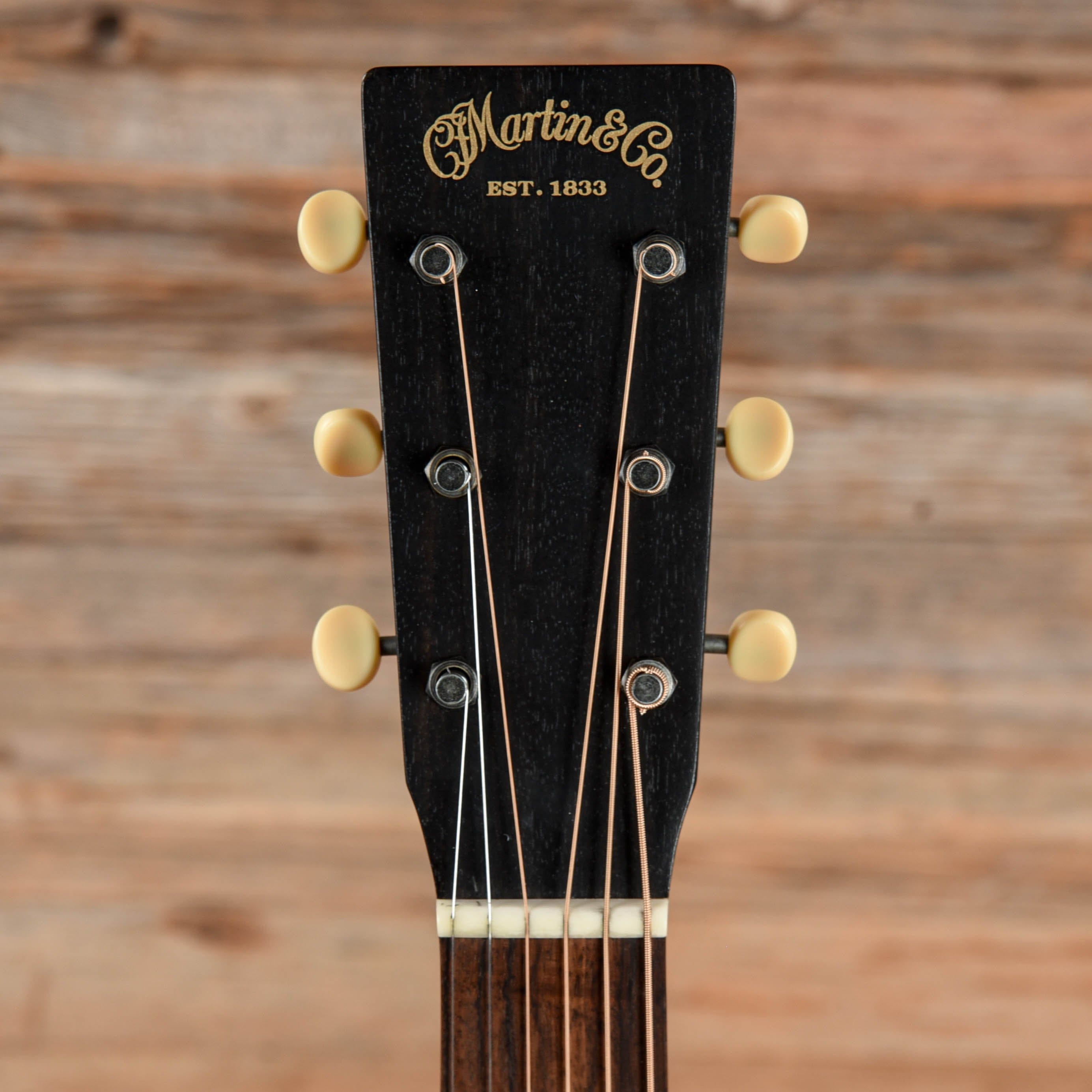 Martin 000-17E Black Smoke Black Smoke 2020 LEFTY Acoustic Guitars / OM and Auditorium