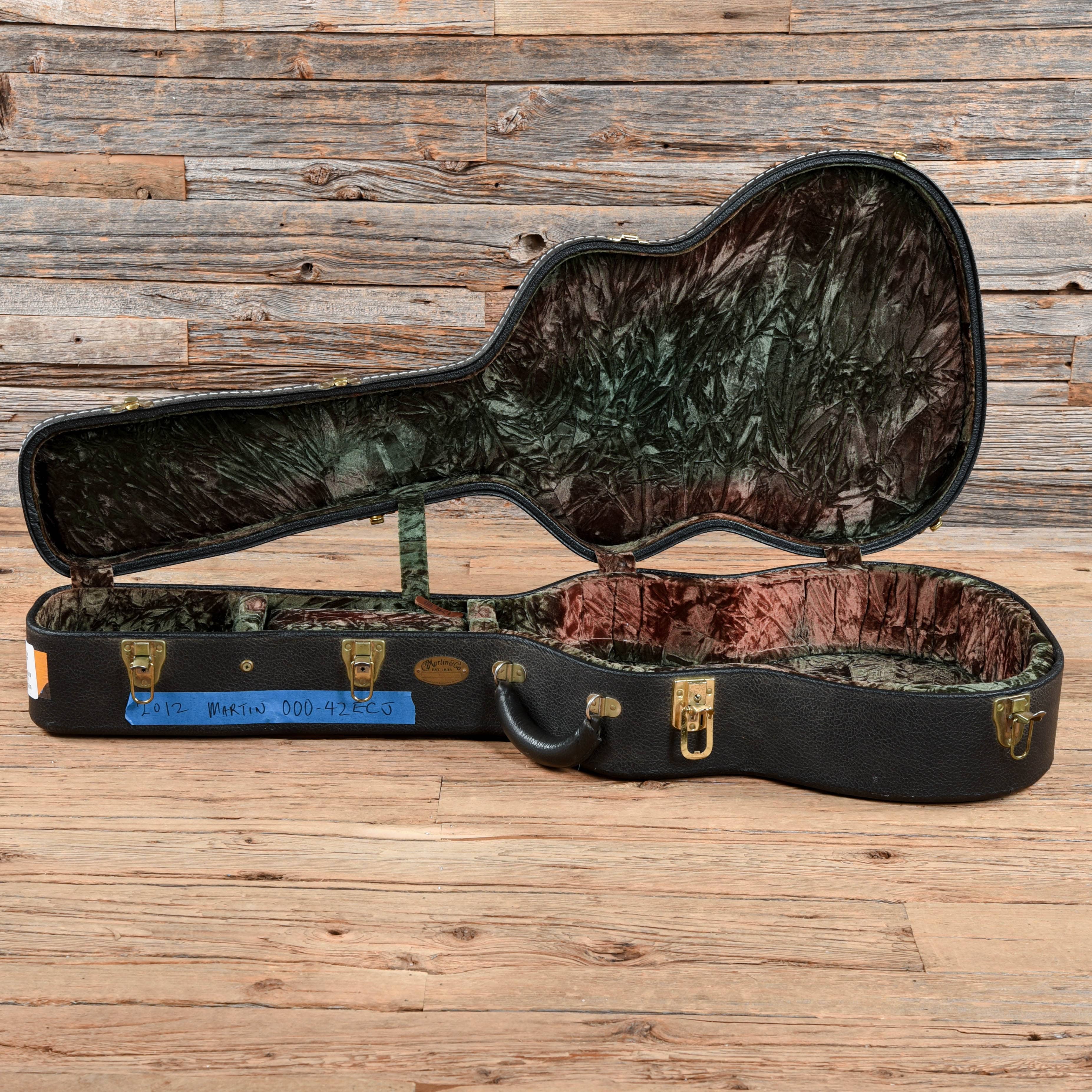 Martin 000-42ECJ Clapton (38 of 55) Natural 2012 Acoustic Guitars / OM and Auditorium