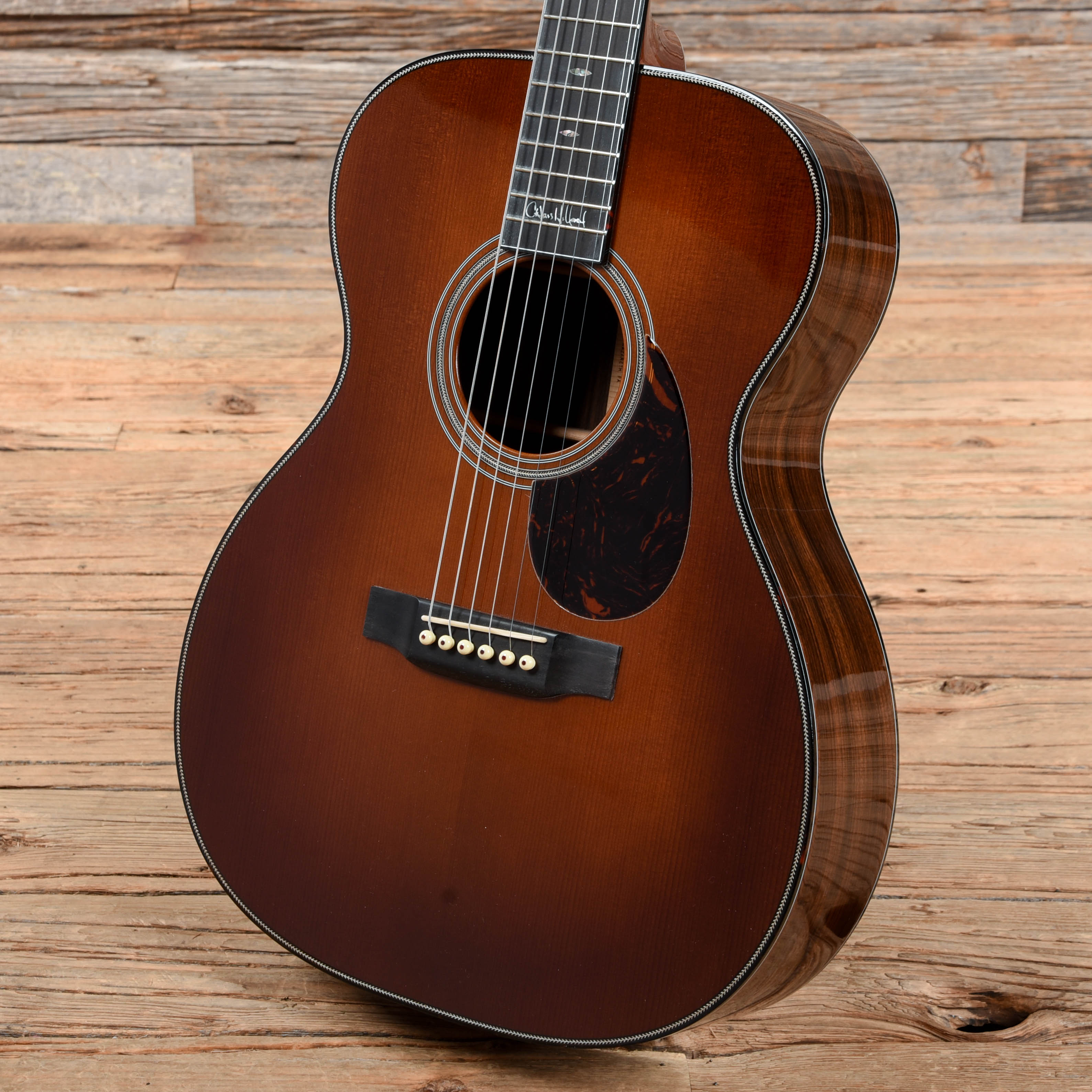 Martin Chris Hillman OM Custom 1932 Shaded Burst 2009 Acoustic Guitars / OM and Auditorium
