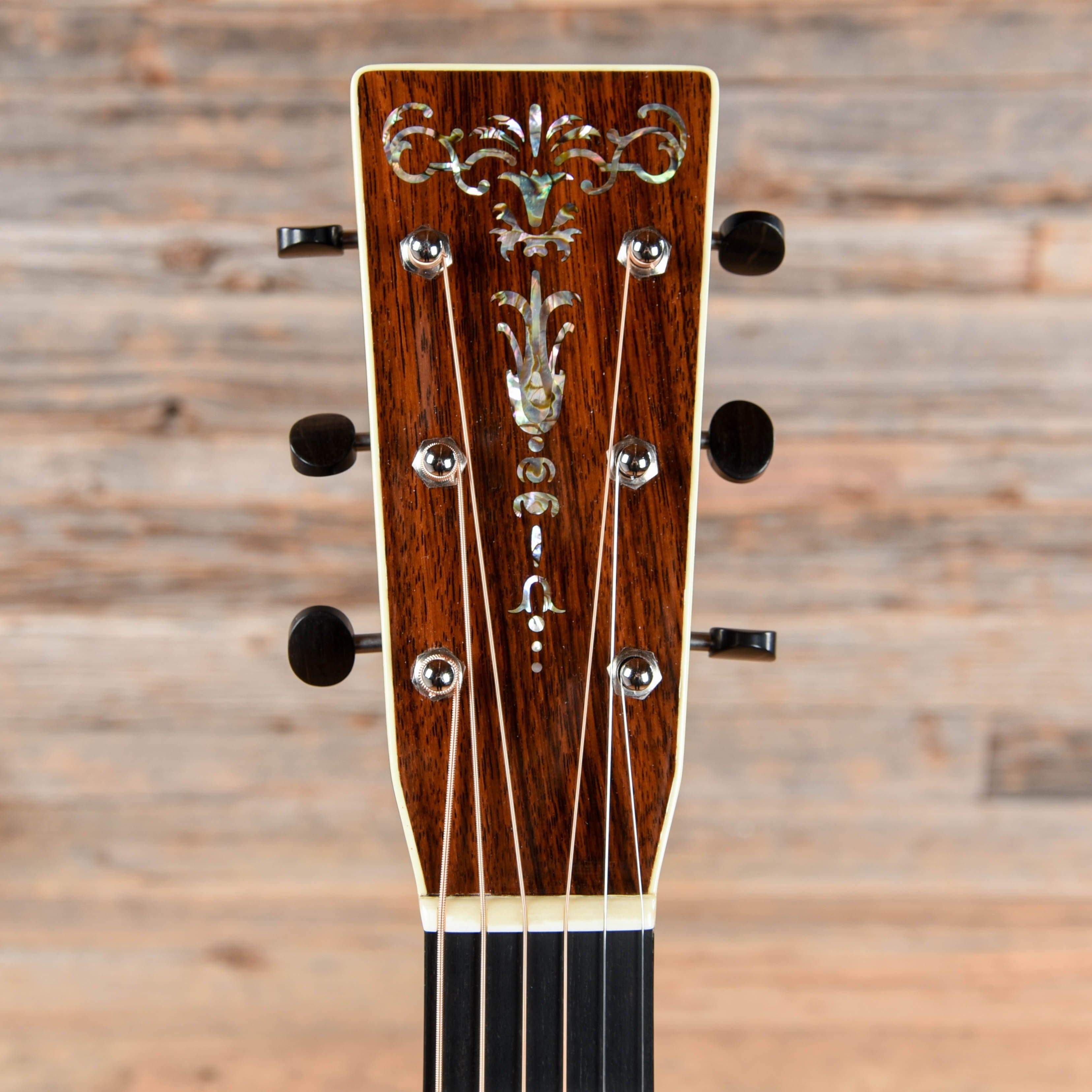 Martin Custom Shop 000-14 Fret Dark Navy Blue 2015 Acoustic Guitars / OM and Auditorium