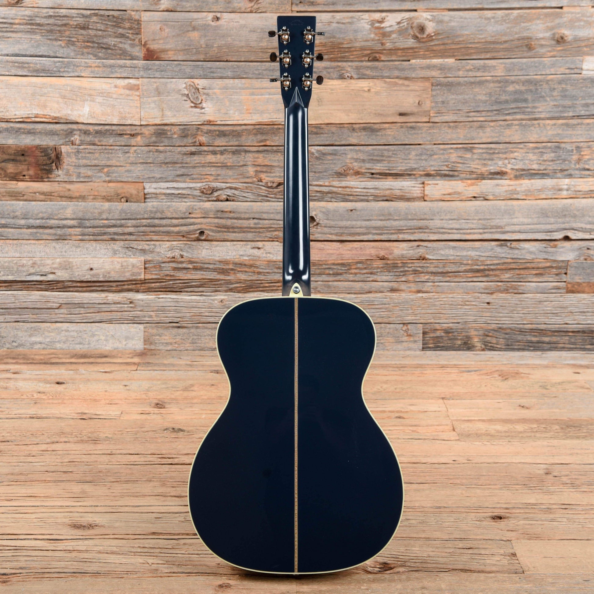Martin Custom Shop 000-14 Fret Dark Navy Blue 2015 Acoustic Guitars / OM and Auditorium