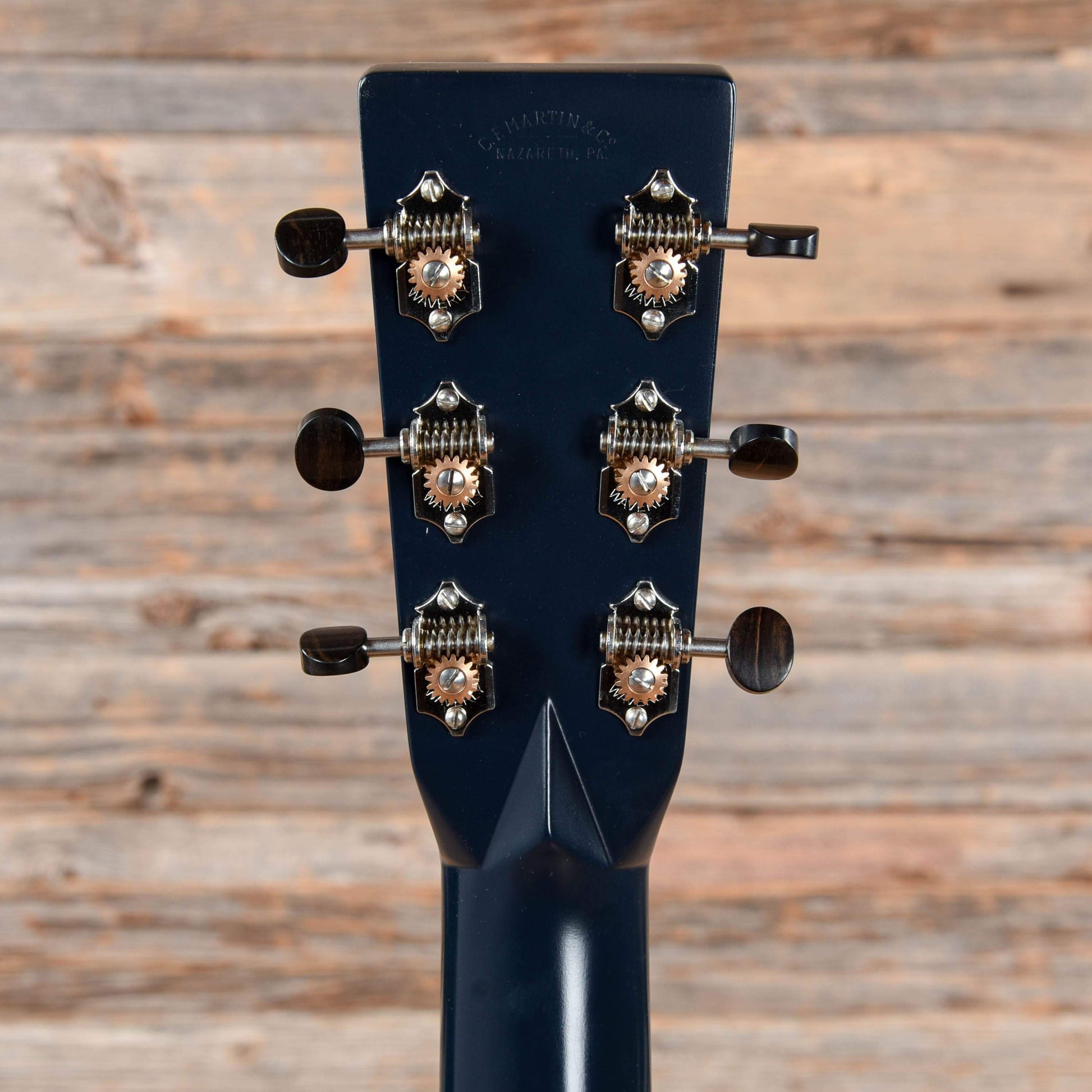 Martin Custom Shop 000-14 Fret Dark Navy Blue 2015 Acoustic Guitars / OM and Auditorium