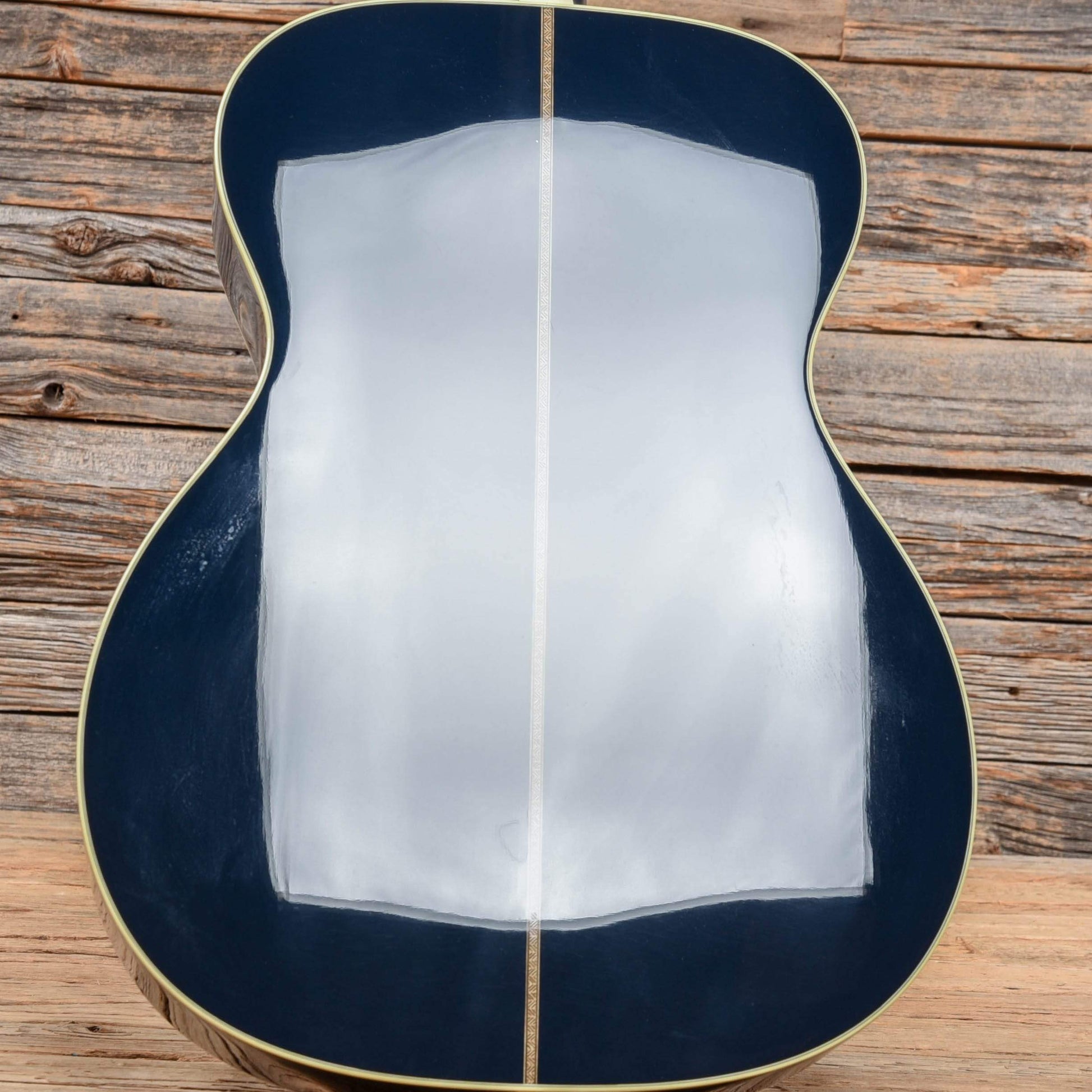 Martin Custom Shop 000-14 Fret Dark Navy Blue 2015 Acoustic Guitars / OM and Auditorium