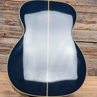Martin Custom Shop 000-14 Fret Dark Navy Blue 2015 Acoustic Guitars / OM and Auditorium