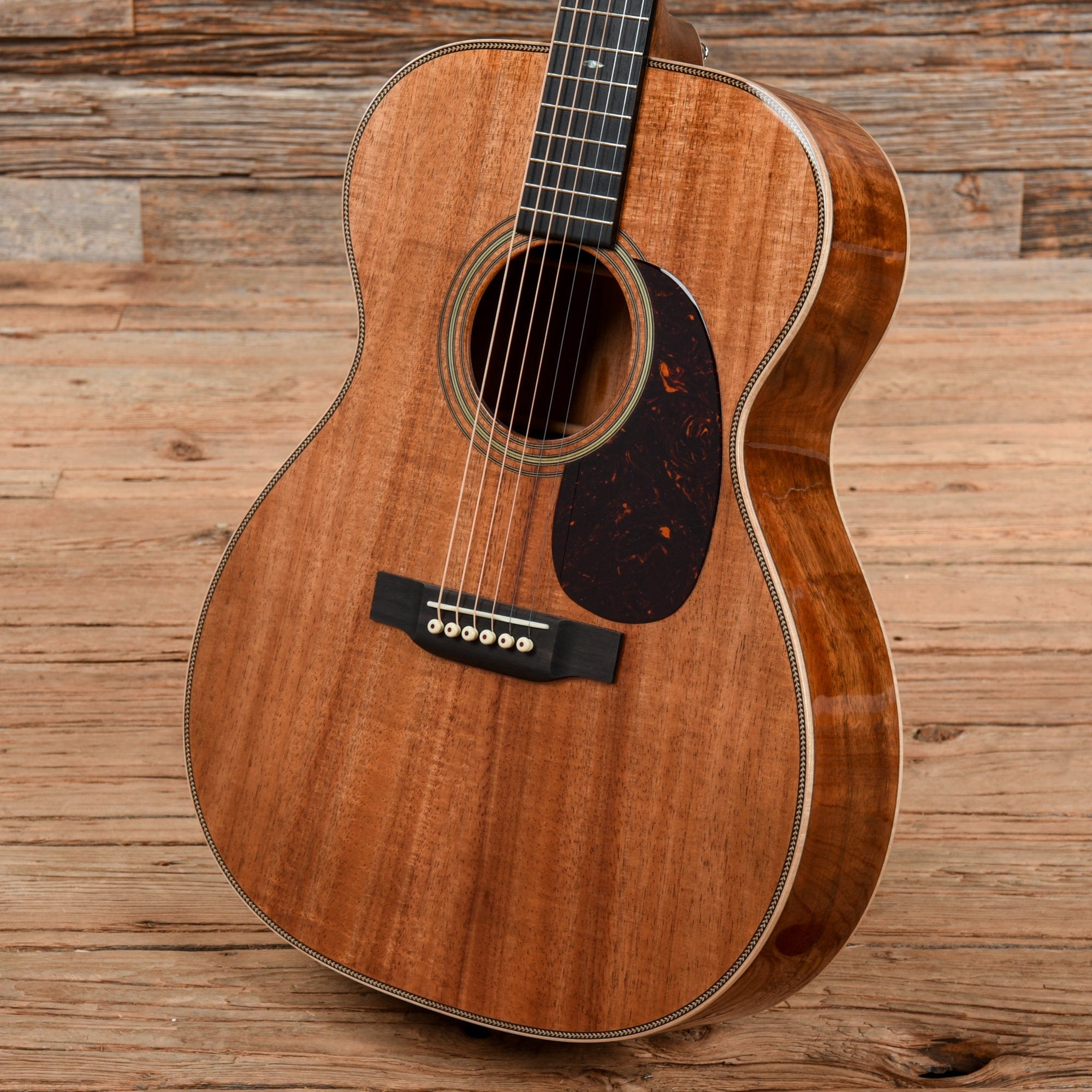 Martin Custom Shop 000-28 All Flamed Koa Natural 2020 Acoustic Guitars / OM and Auditorium