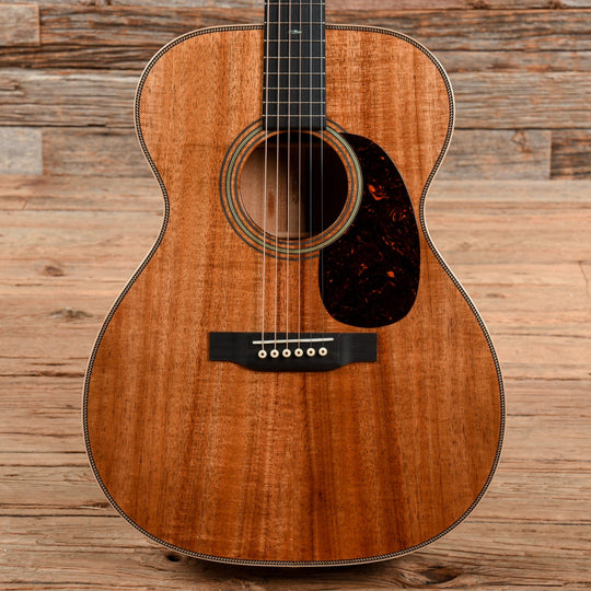 Martin Custom Shop 000-28 All Flamed Koa Natural 2020 Acoustic Guitars / OM and Auditorium