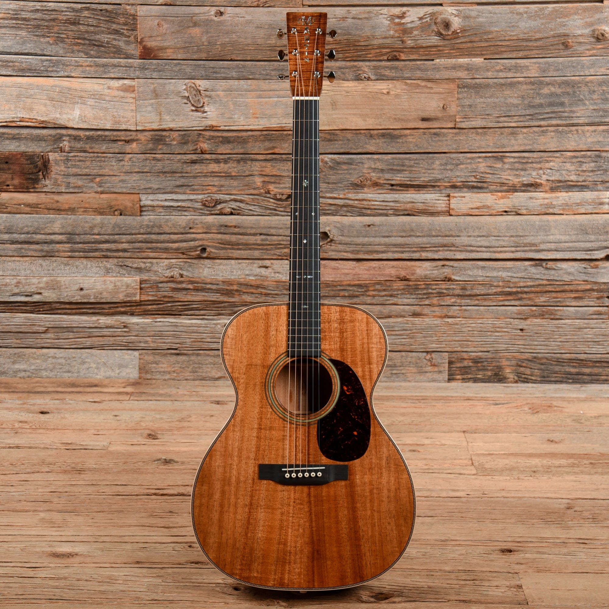 Martin Custom Shop 000-28 All Flamed Koa Natural 2020 Acoustic Guitars / OM and Auditorium