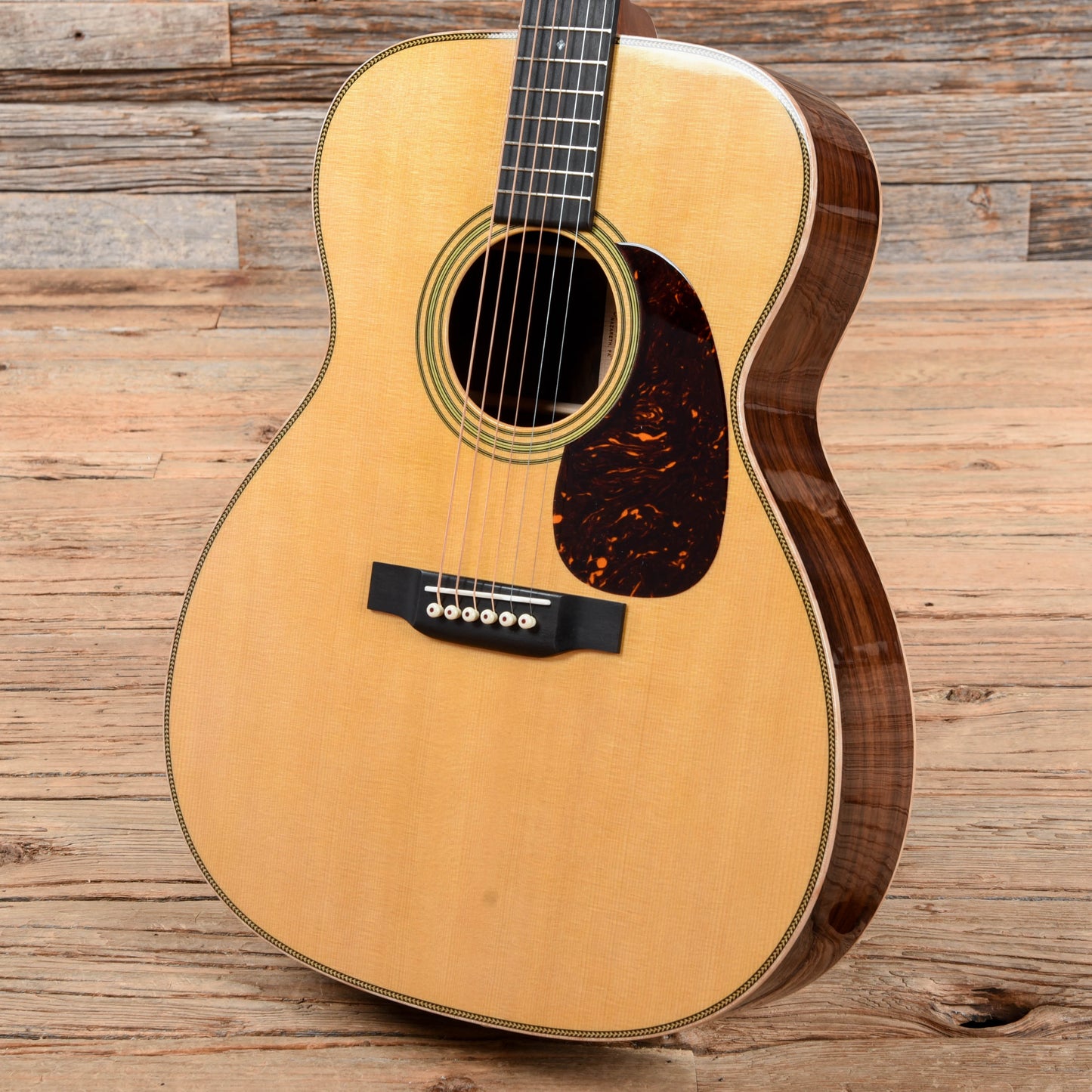 Martin Custom Shop 0000-14F Wild Grain Rosewood Natural 2020 Acoustic Guitars / OM and Auditorium