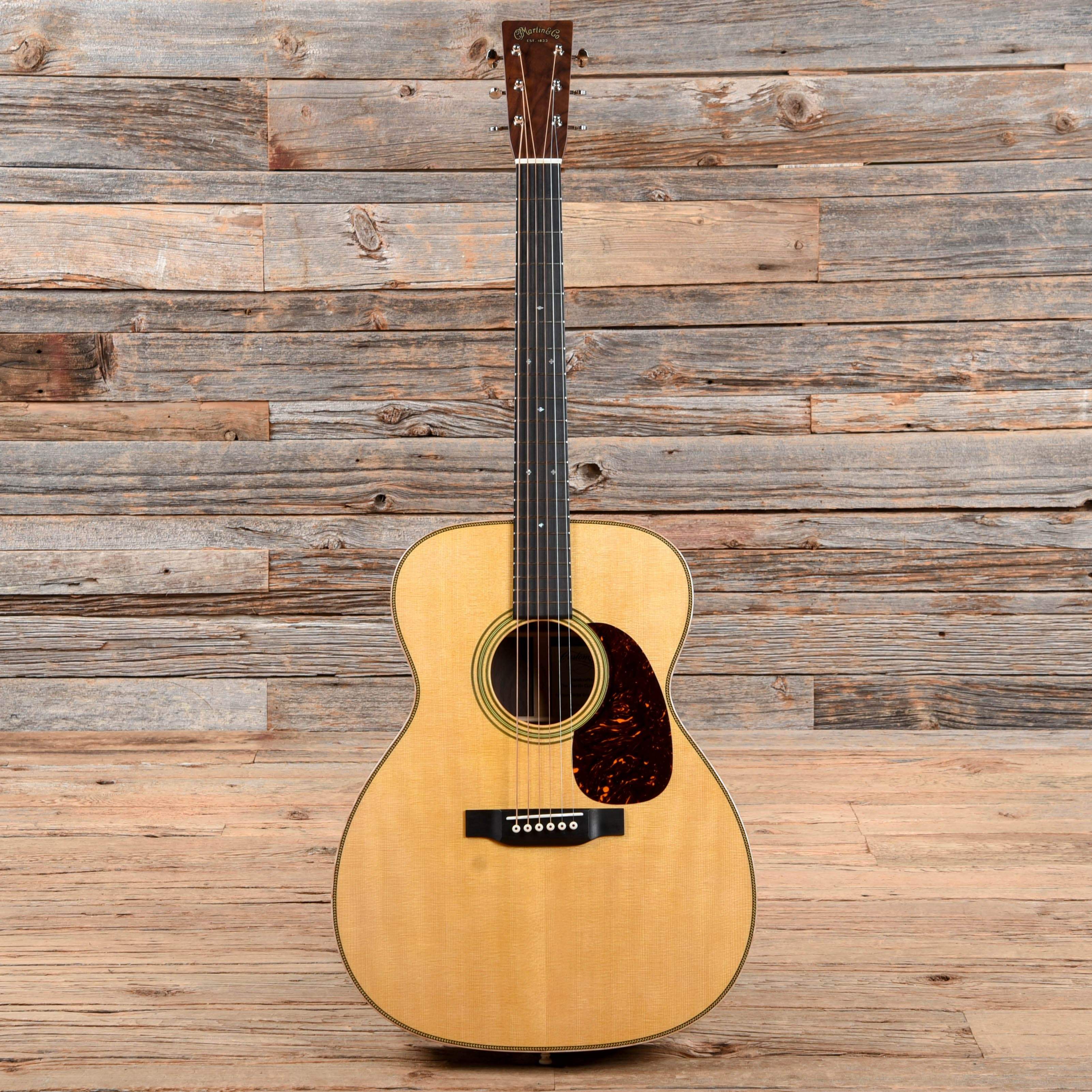 Martin Custom Shop 0000-14F Wild Grain Rosewood Natural 2020 Acoustic Guitars / OM and Auditorium