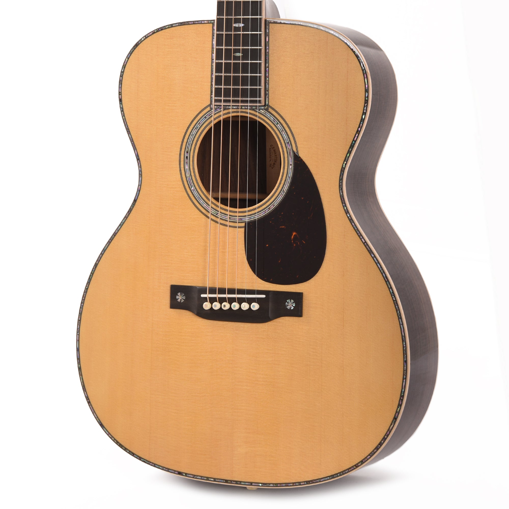 Martin Custom Shop OM-42 Sitka Spruce/Wild Grain East Indian Rosewood Natural Acoustic Guitars / OM and Auditorium