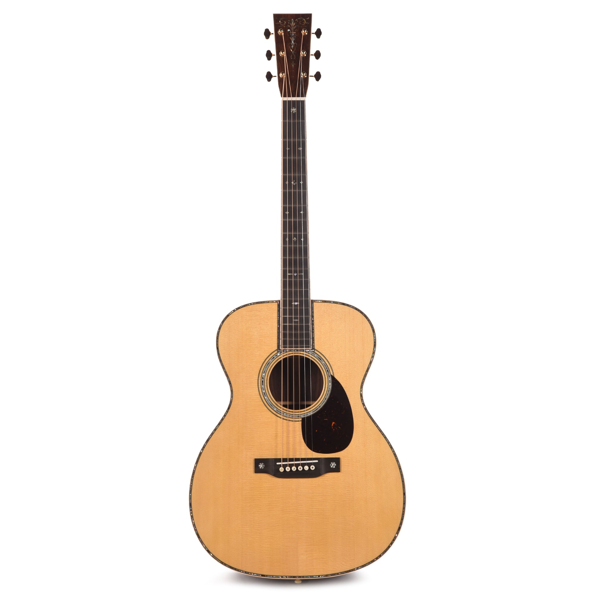 Martin Custom Shop OM-42 Sitka Spruce/Wild Grain East Indian Rosewood Natural Acoustic Guitars / OM and Auditorium