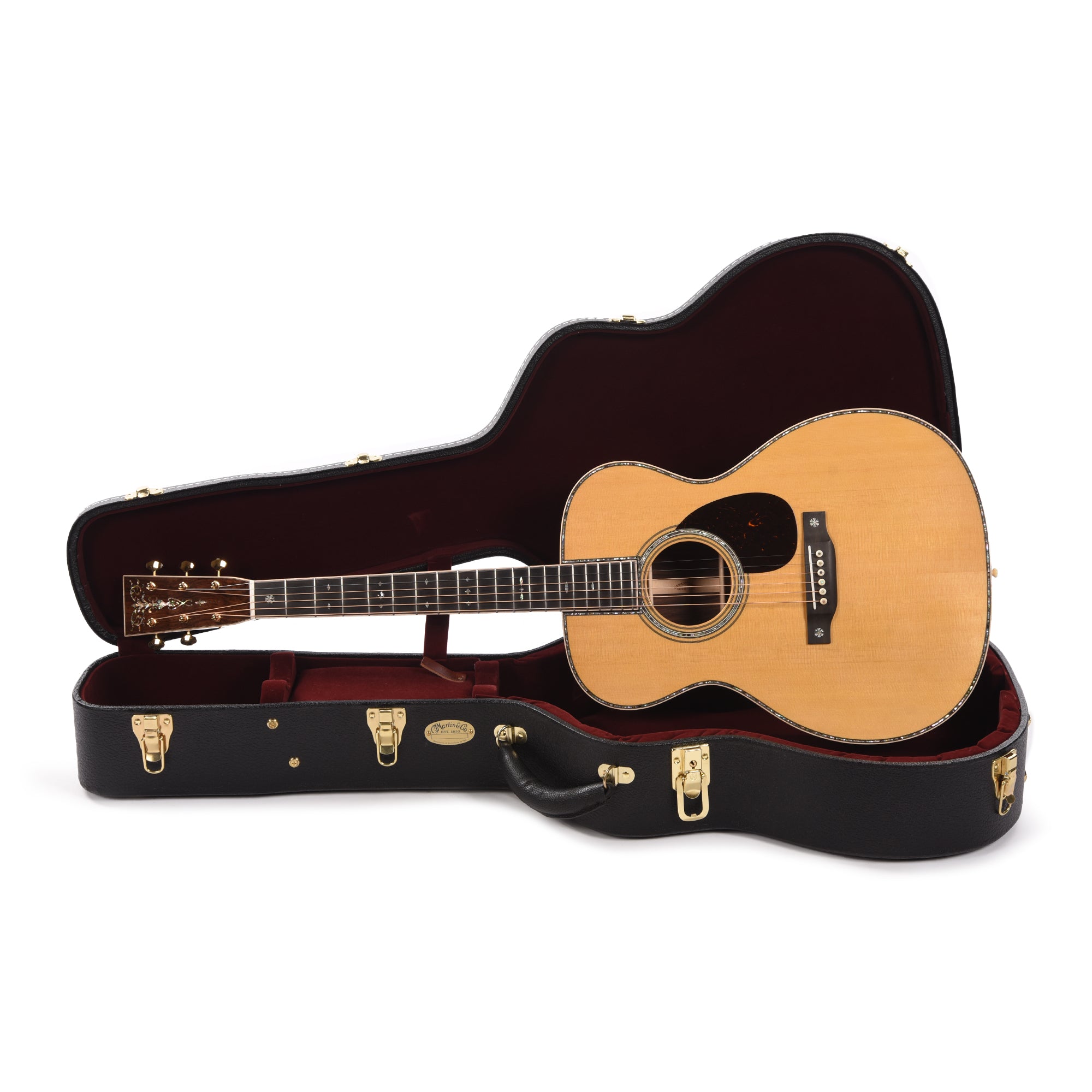 Martin Custom Shop OM-42 Sitka Spruce/Wild Grain East Indian Rosewood Natural Acoustic Guitars / OM and Auditorium