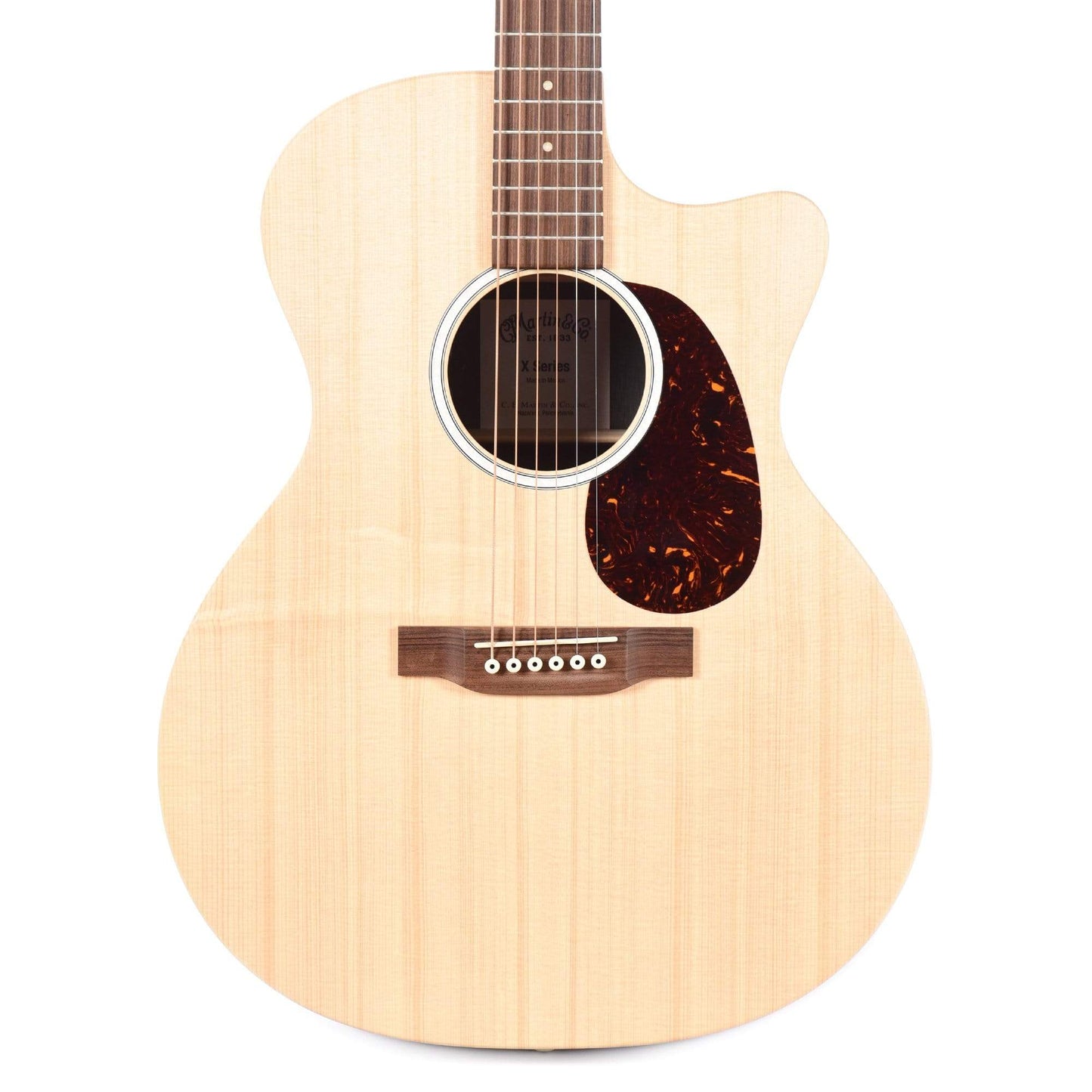 Martin GPC-X2E Grand Performance Sitka/Rosewood HPL Natural w/Fishman MX Acoustic Guitars / OM and Auditorium
