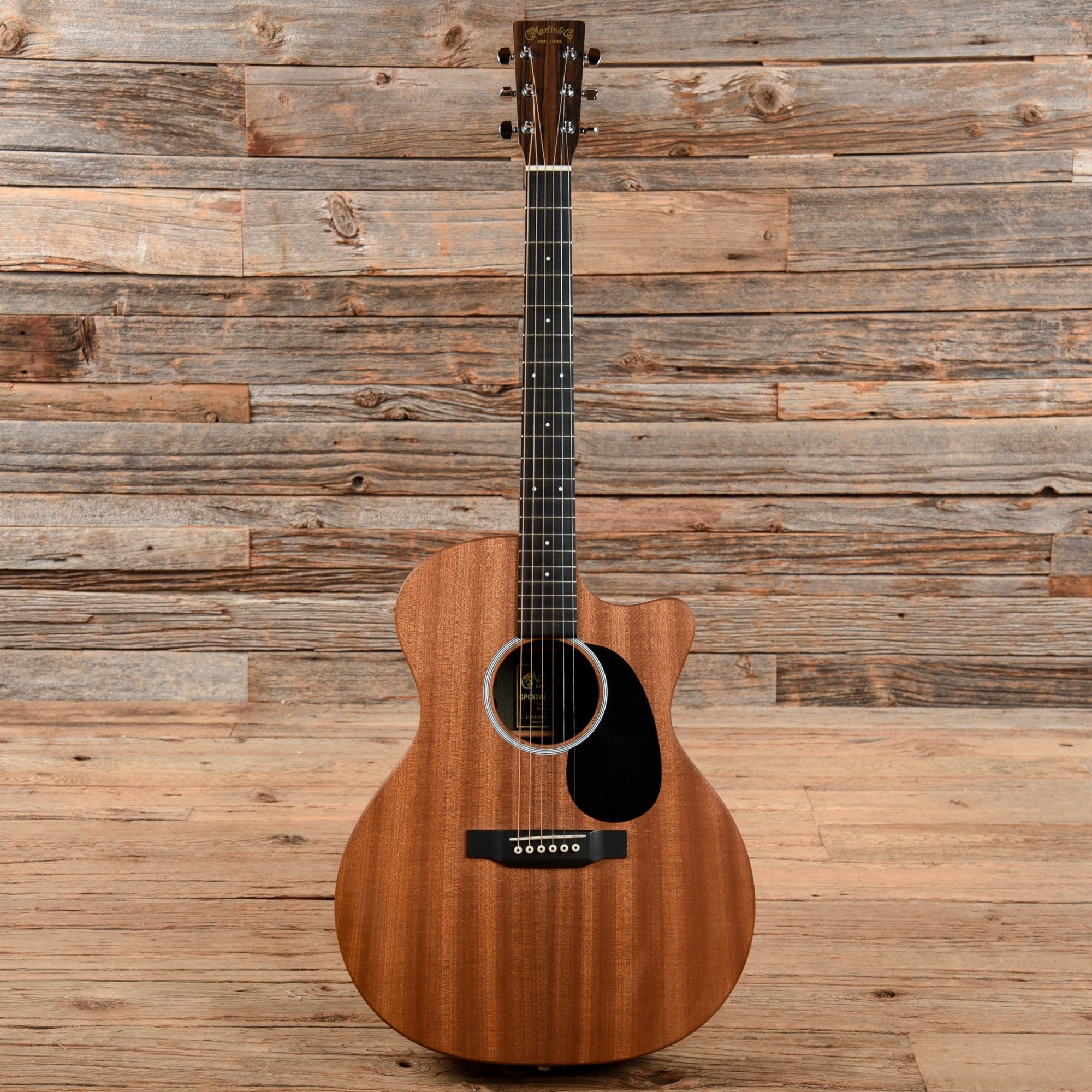 Martin GPCX2AE Macassar Natural 2016 Acoustic Guitars / OM and Auditorium