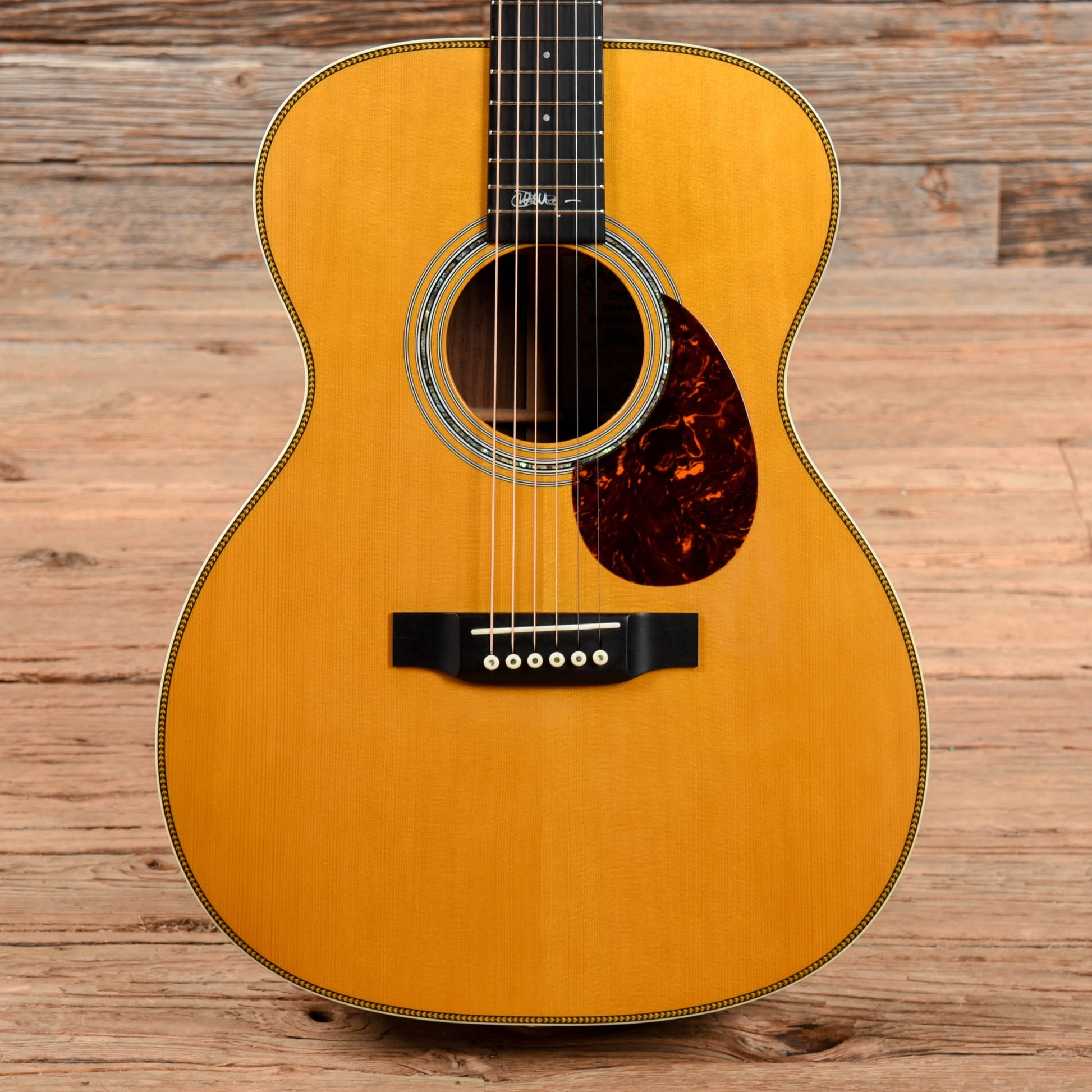 Martin John Mayer OM-JM Natural Acoustic Guitars / OM and Auditorium