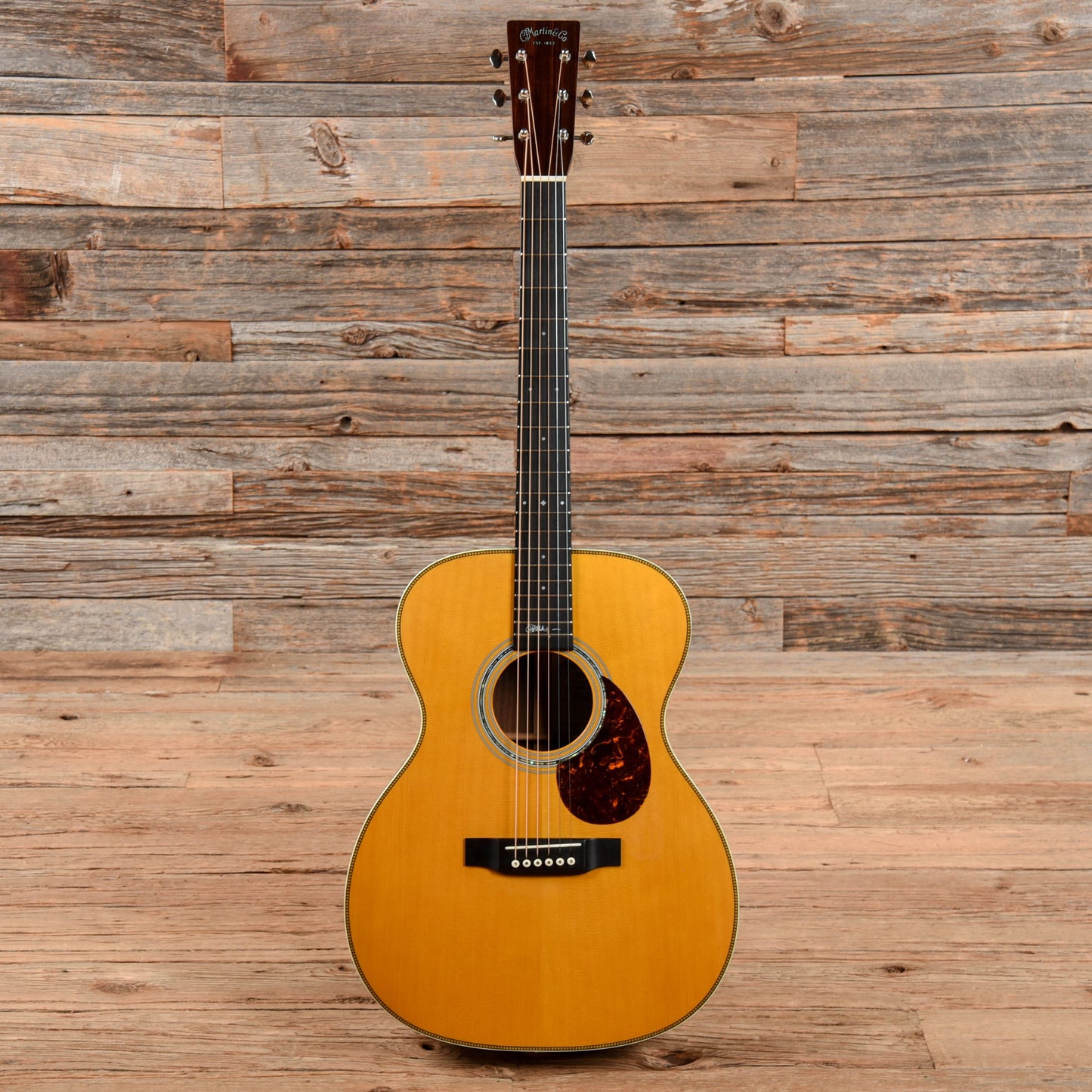 Martin John Mayer OM-JM Natural Acoustic Guitars / OM and Auditorium