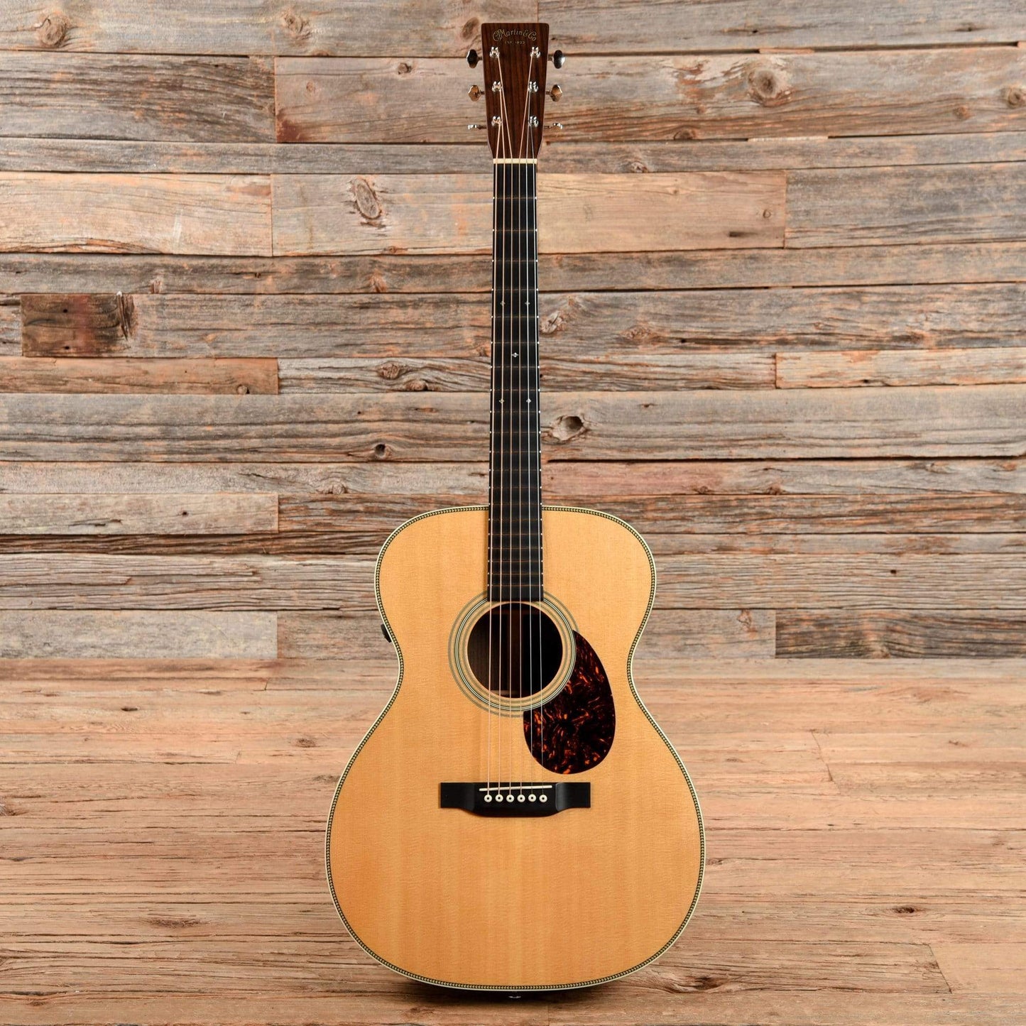 Martin OM-28E Retro Natural 2014 Acoustic Guitars / OM and Auditorium