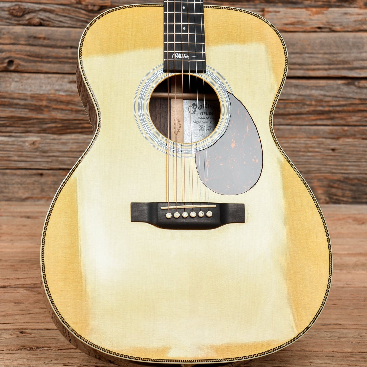 Martin OM-JM John Mayer Natural Acoustic Guitars / OM and Auditorium