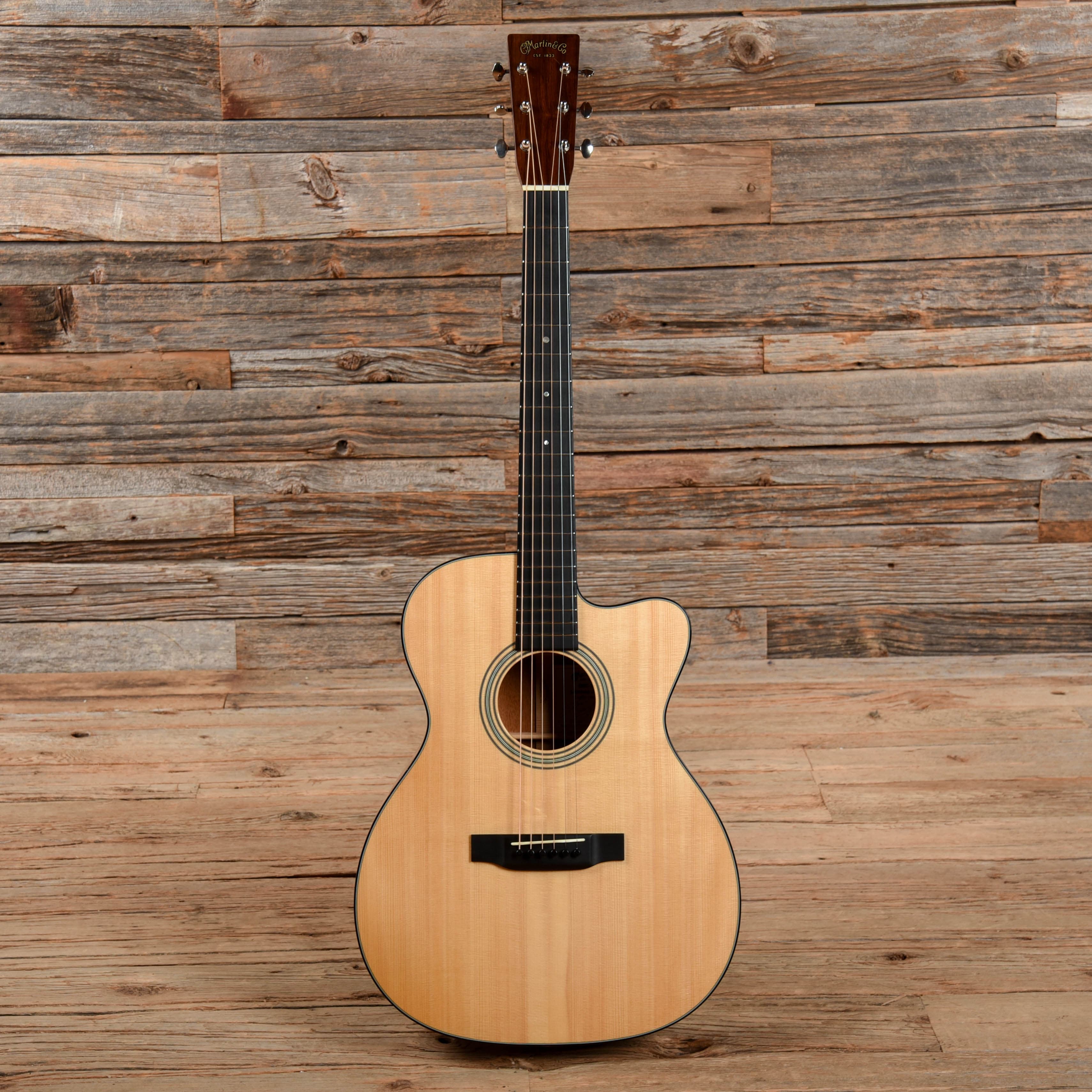 Martin OMC-18LJ Laurence Juber Signature Natural 2007 Acoustic Guitars / OM and Auditorium