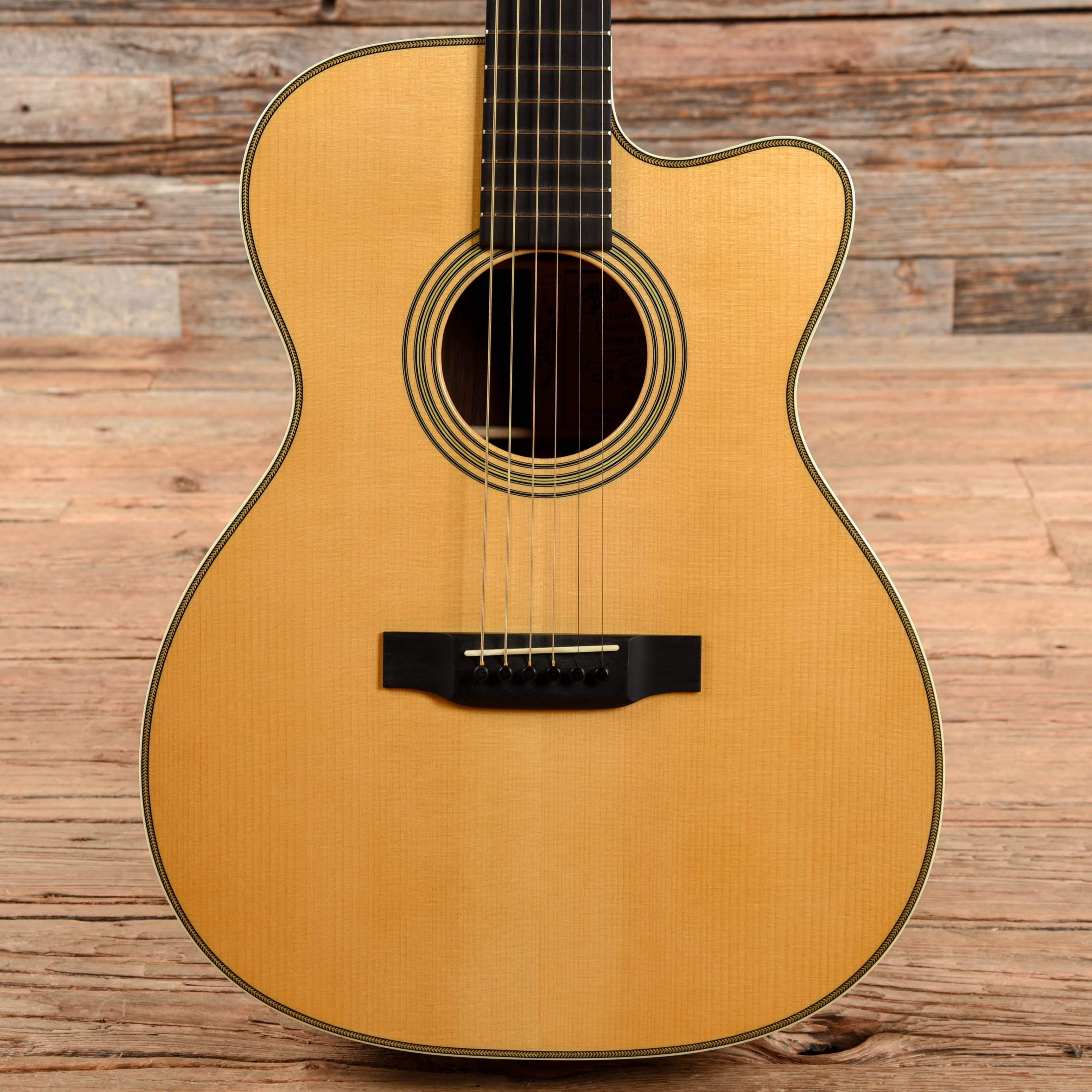 Martin OMC-28M Laurence Juber Custom Edition #178 Natural 2008 Acoustic Guitars / OM and Auditorium