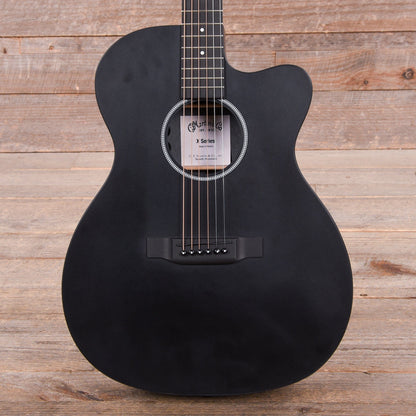 Martin OMC-X1E Black HPL w/Fishman MX Acoustic Guitars / OM and Auditorium