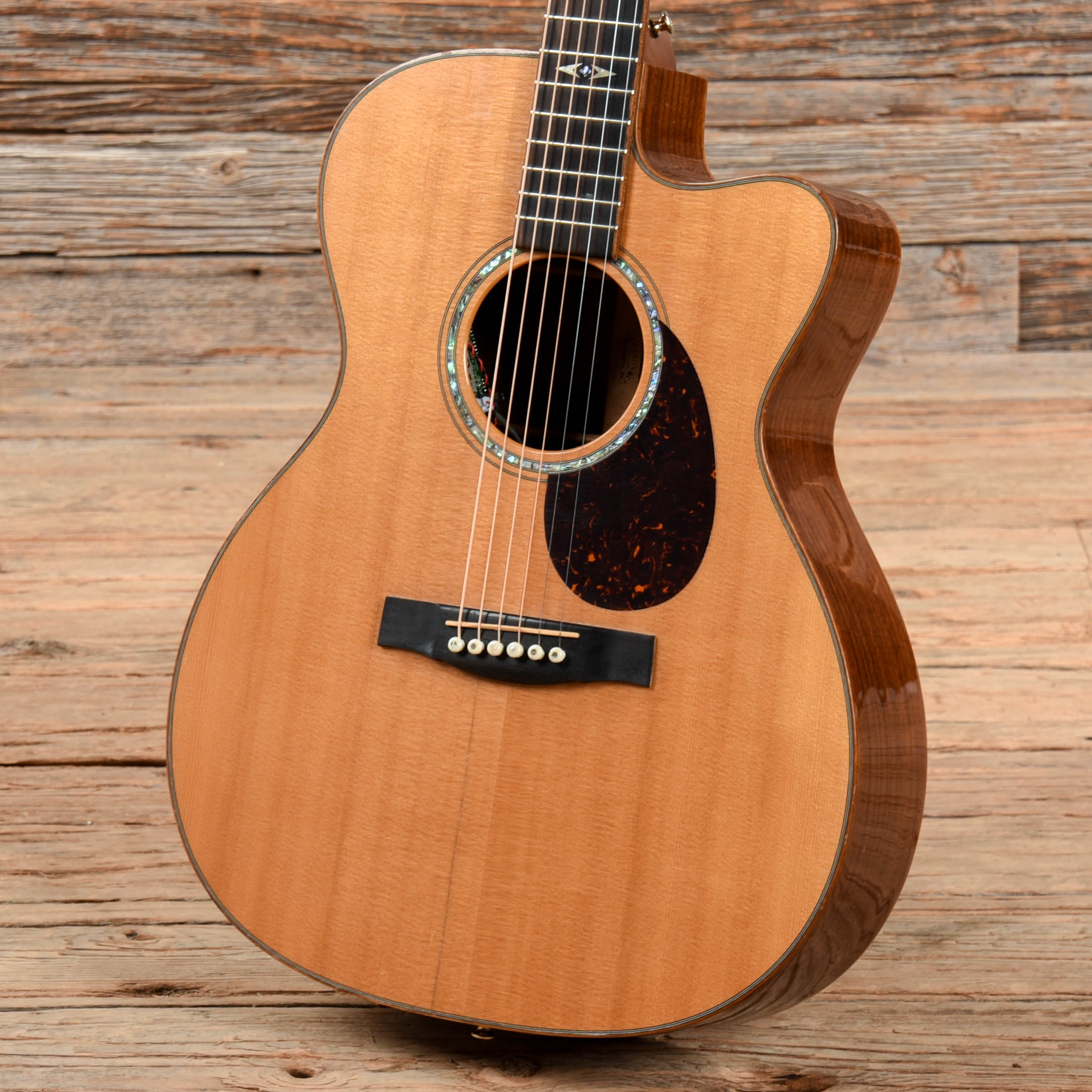 Martin OMCPA1 Natural 2010 Acoustic Guitars / OM and Auditorium