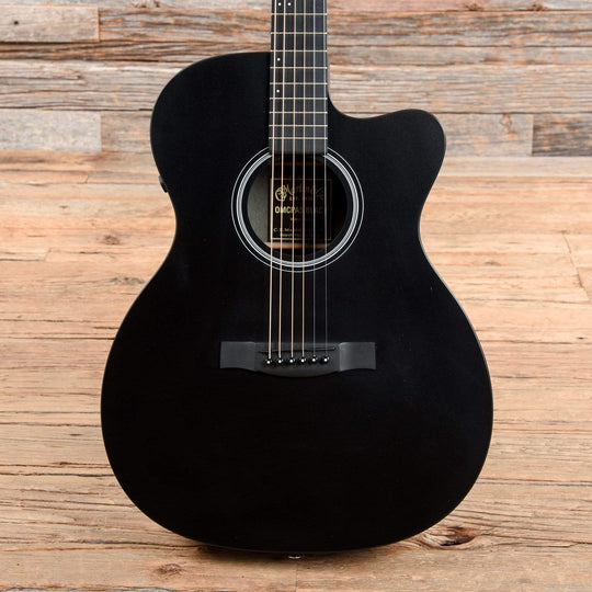 Martin OMCPA5 Jett Black 2013 Acoustic Guitars / OM and Auditorium