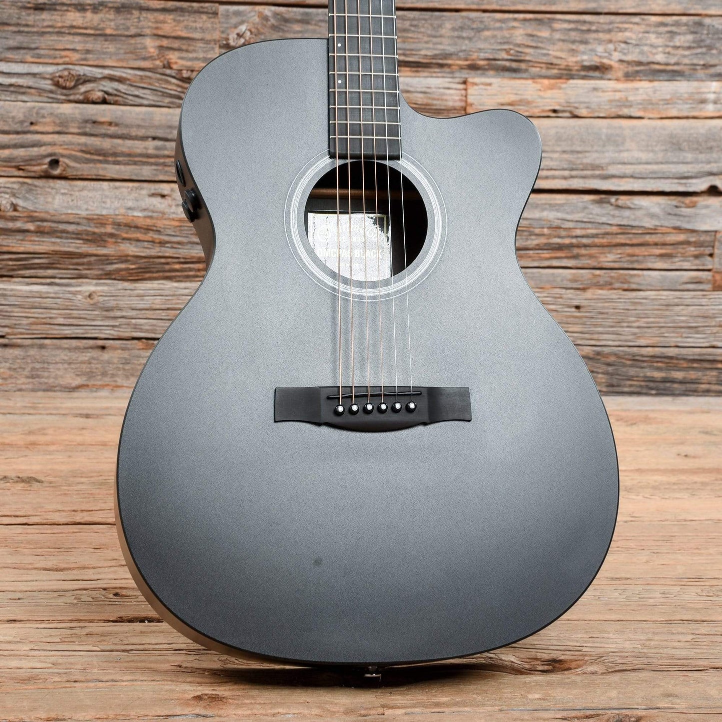 Martin OMCPA5 Jett Black 2013 Acoustic Guitars / OM and Auditorium
